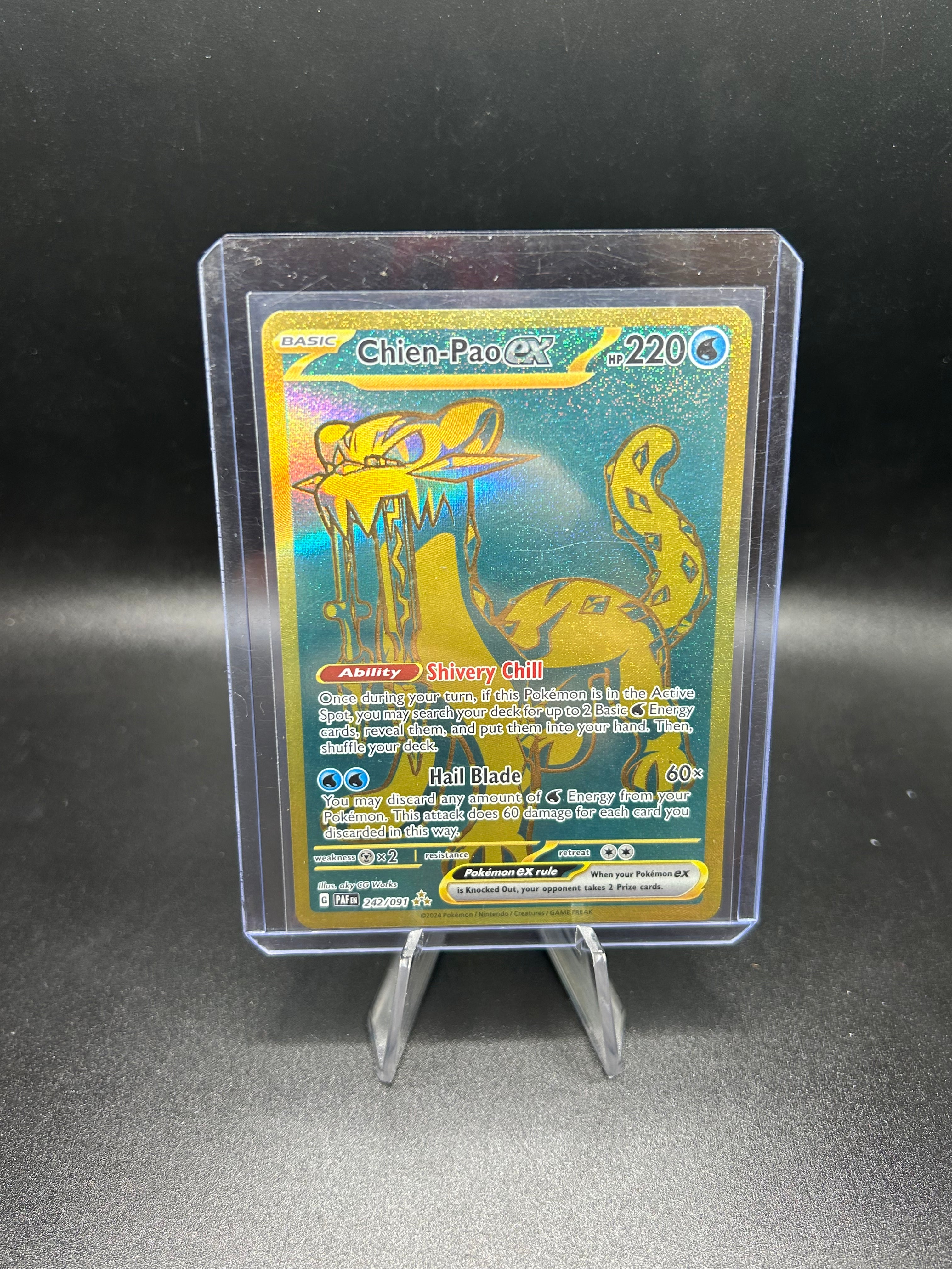 Chien-Pao EX Paldean Fates 242/191