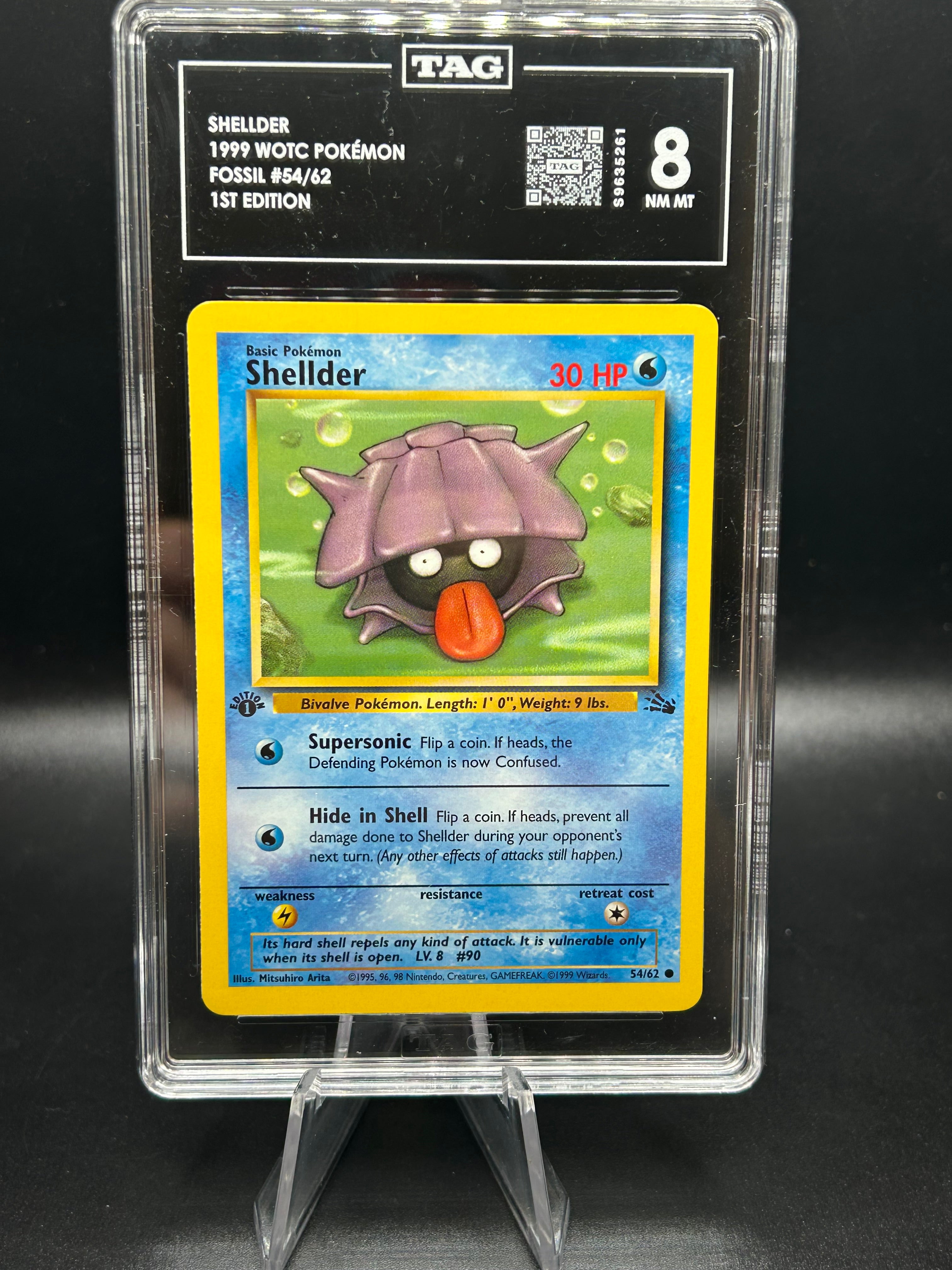Shellder Fossil (1st Edition) 54/62