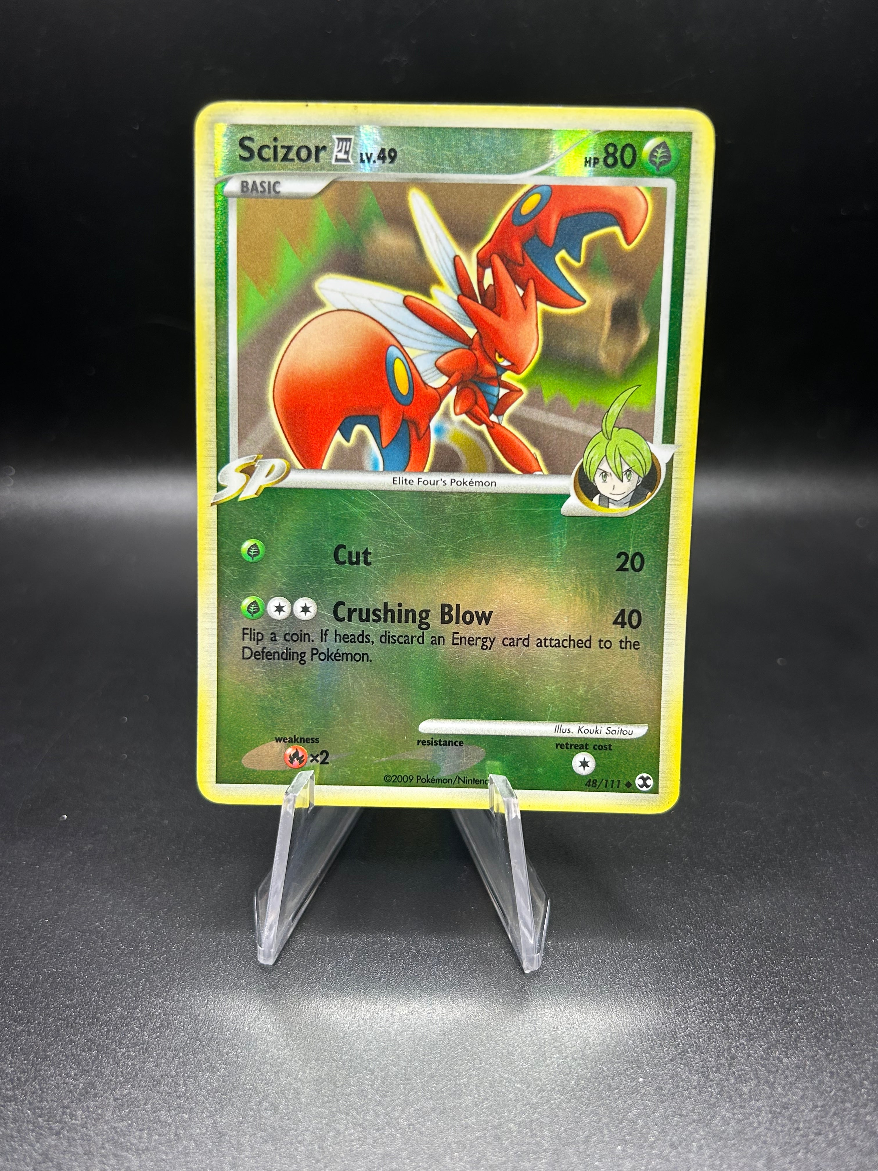 Scizor E4 Rising Rivals 48 Reverse Holo