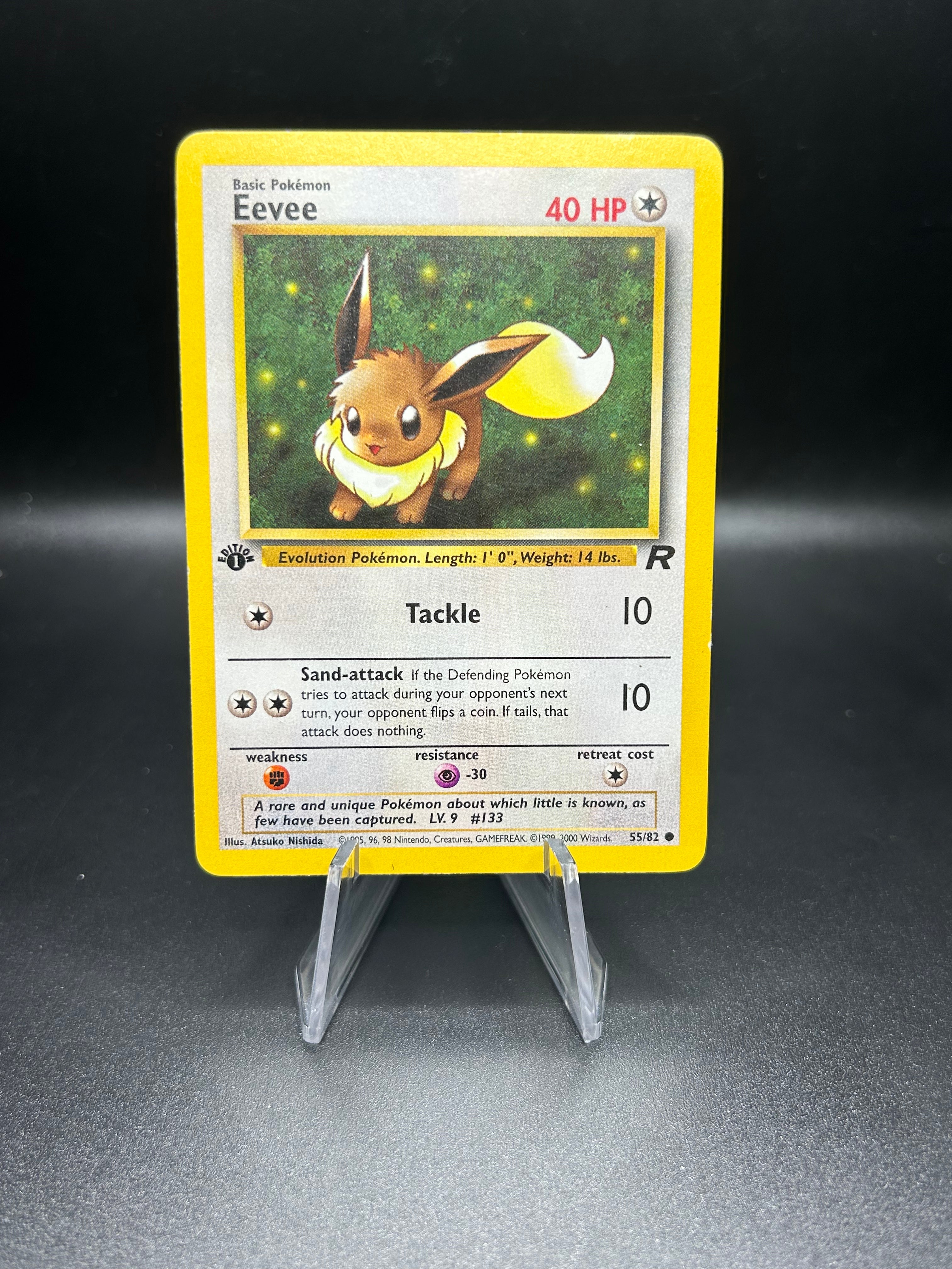 Eevee Team Rocket 1st Edtion 55 Common