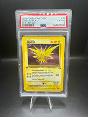 Zapdos Holo Fossil (1st Edition) 15/62