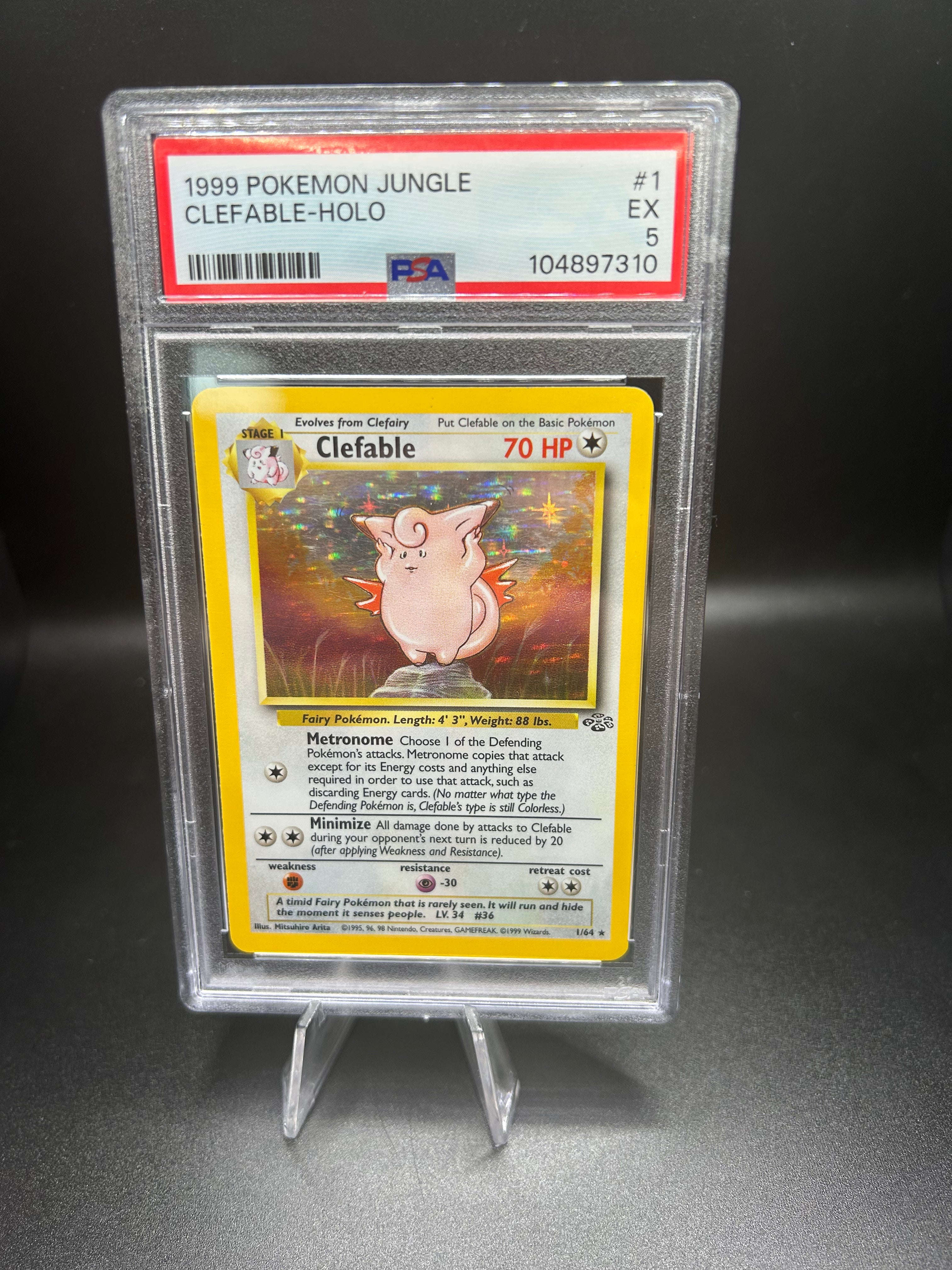 Clefable Holo Jungle (Unlimited) 1/64