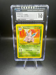 Nidorino Base Set (Unlimited) 37/102