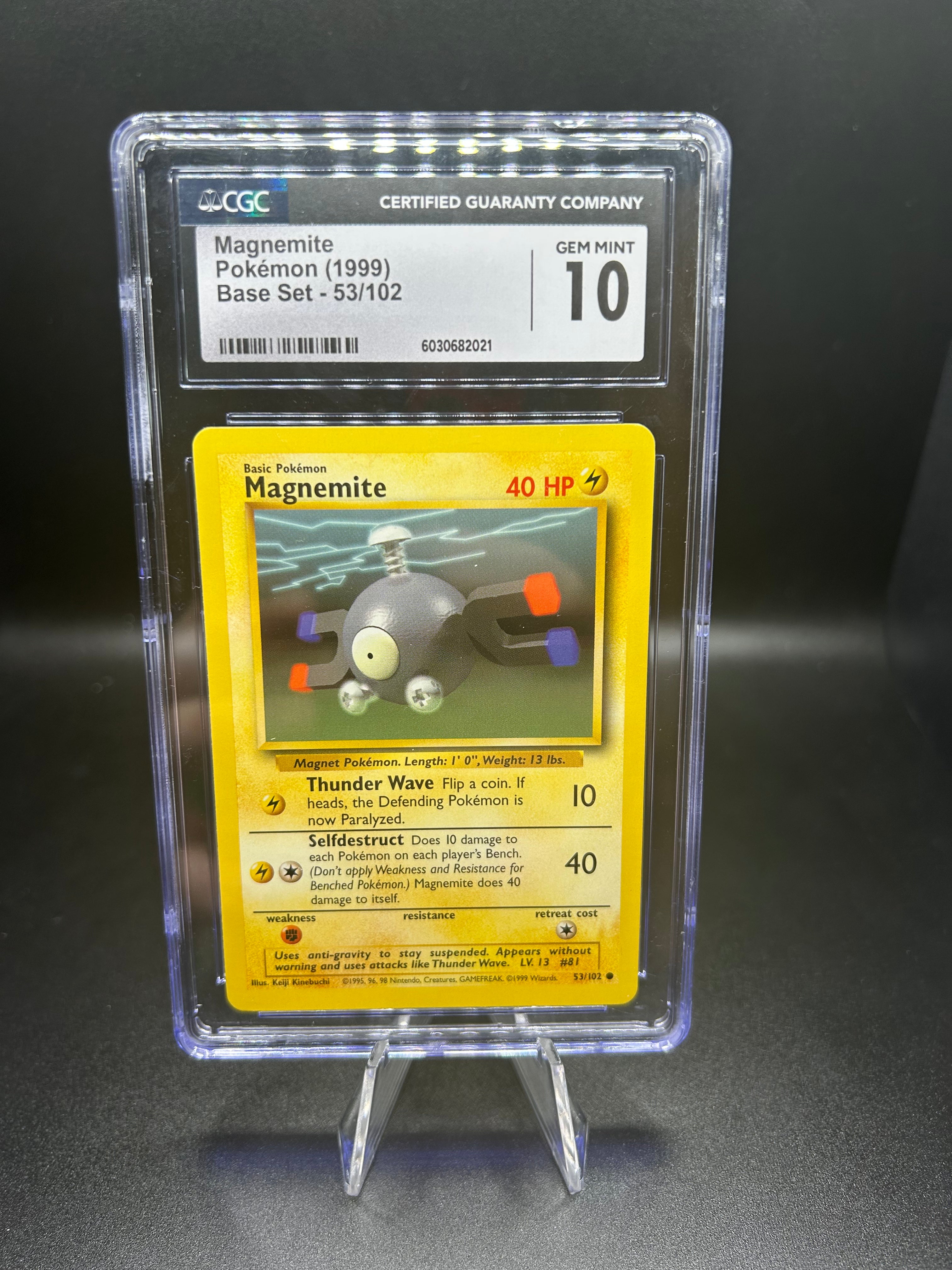 Magnemite Base Set (Unlimited) 53/102