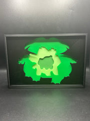 Pokemon 3D Printed Shadow Box