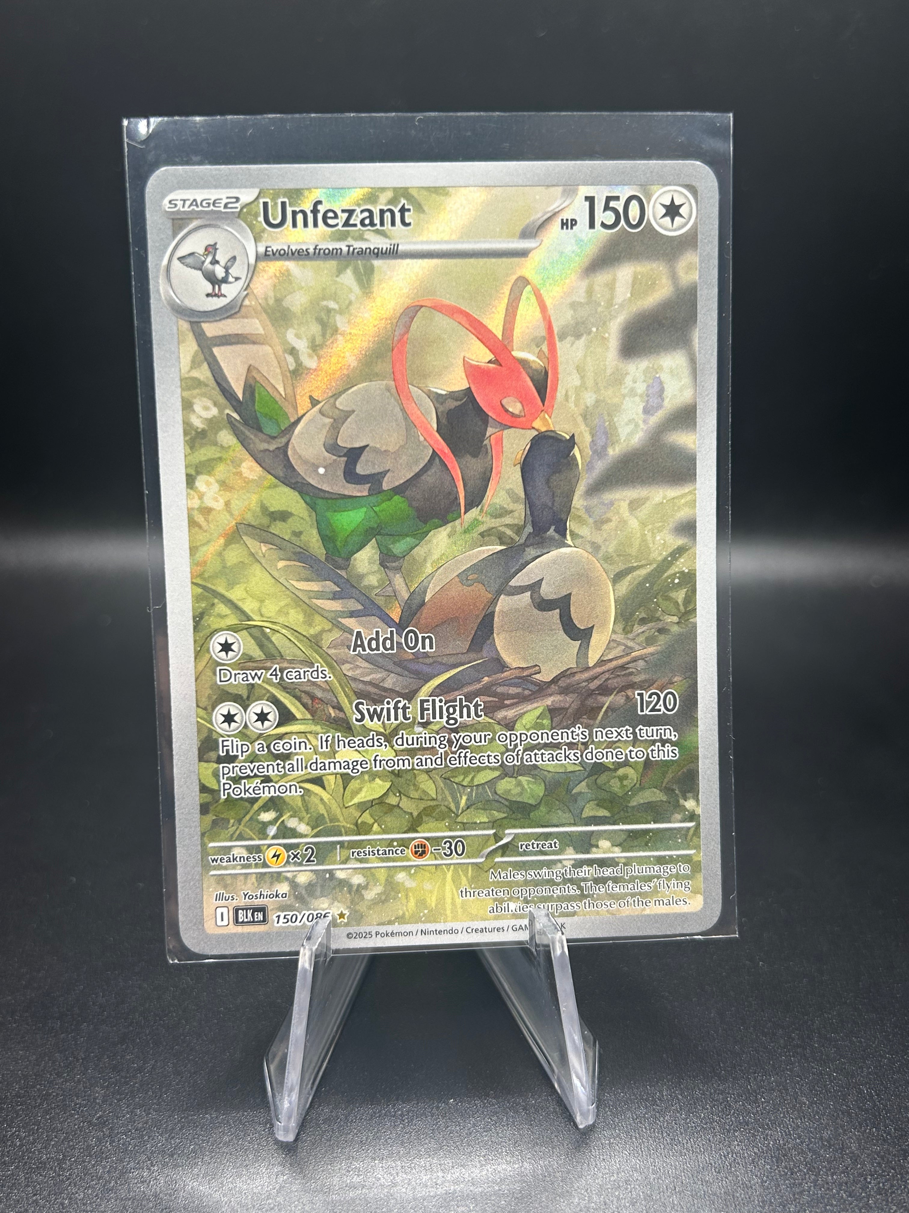Unfezant Black Flare 150/86