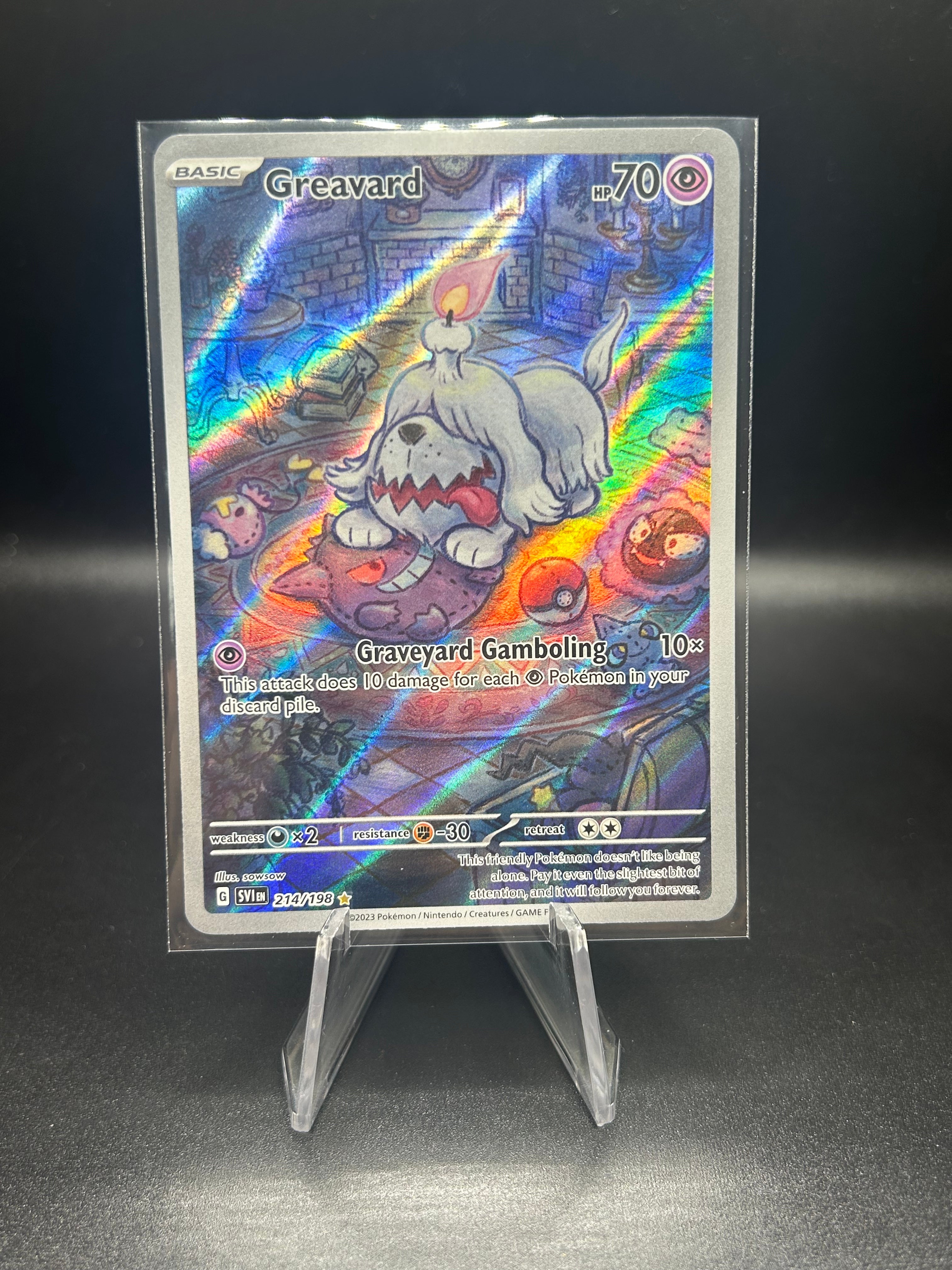 Greavard Scarlet & Violet Base 214/198