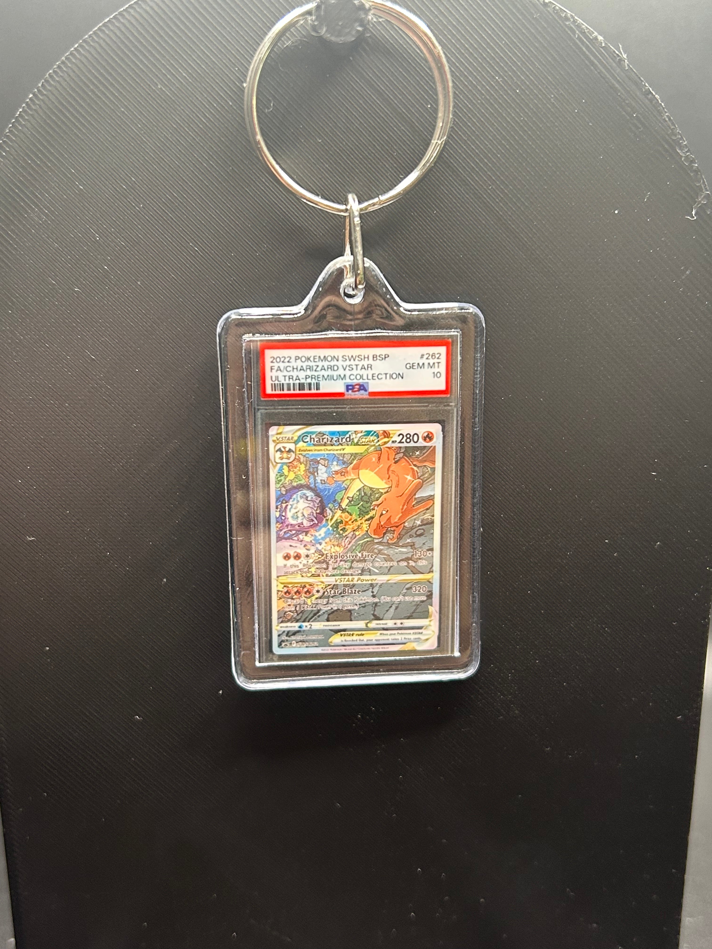 PSA 10 Keychain