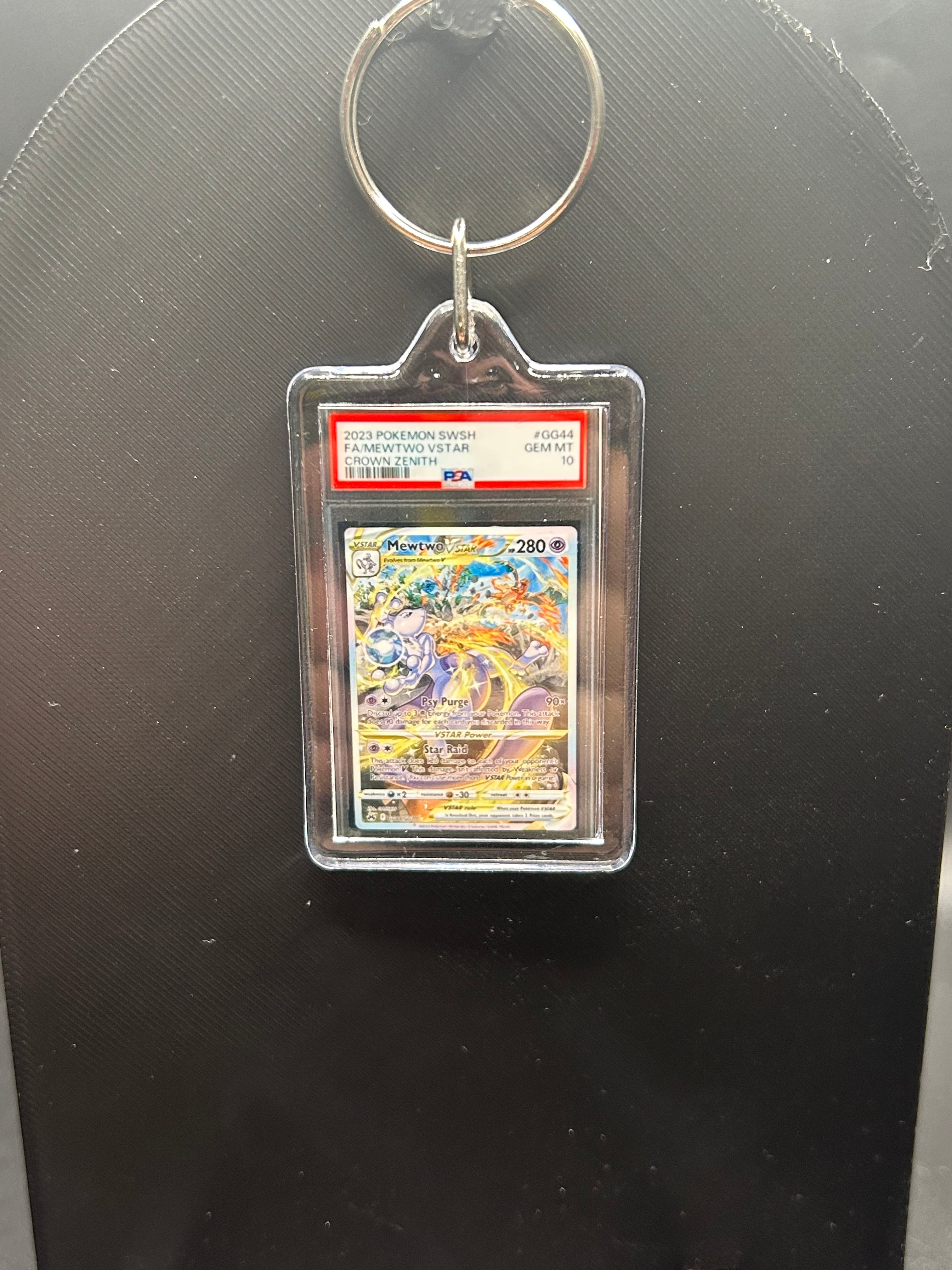 PSA 10 Keychain
