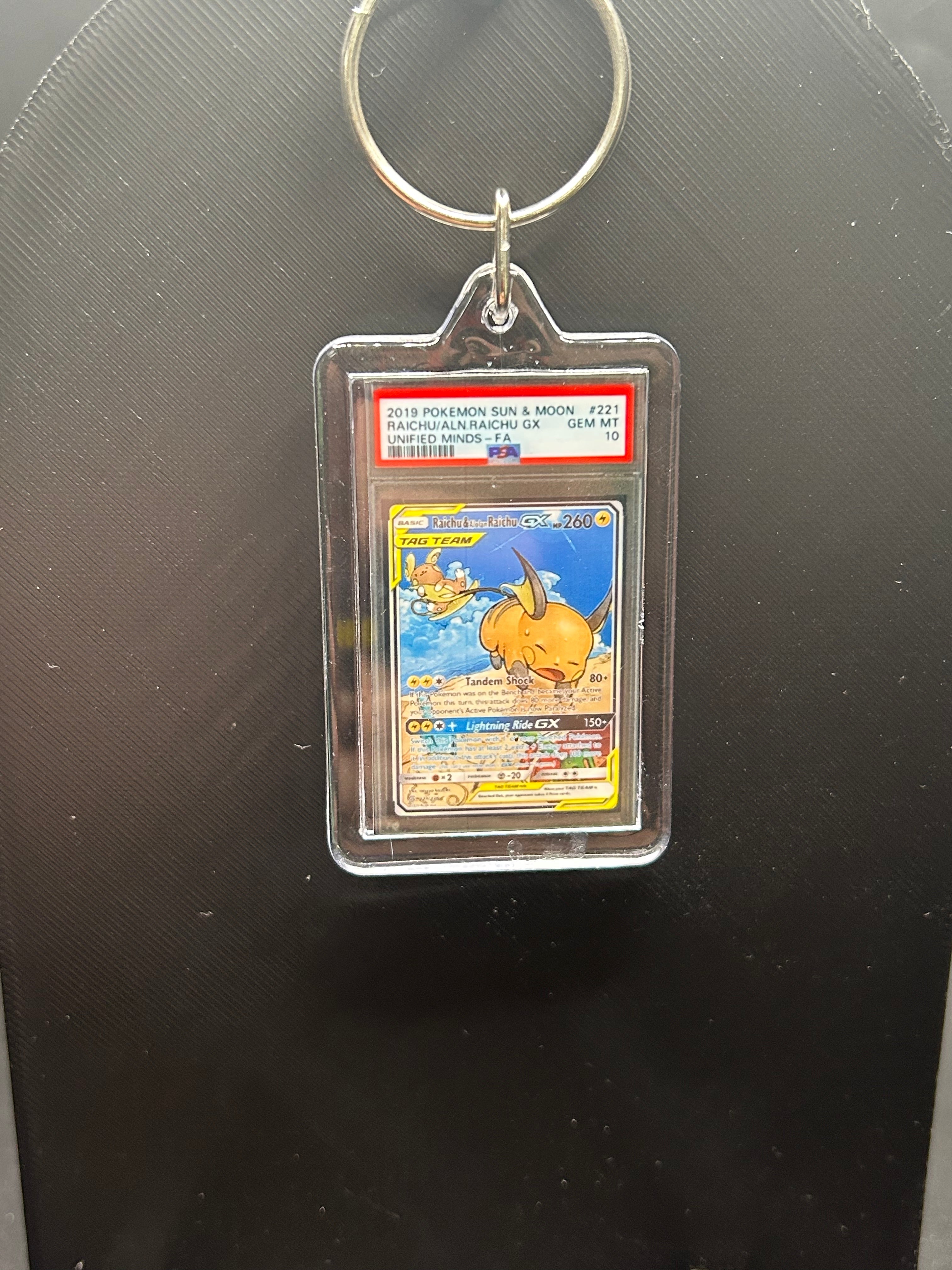 PSA 10 Keychain