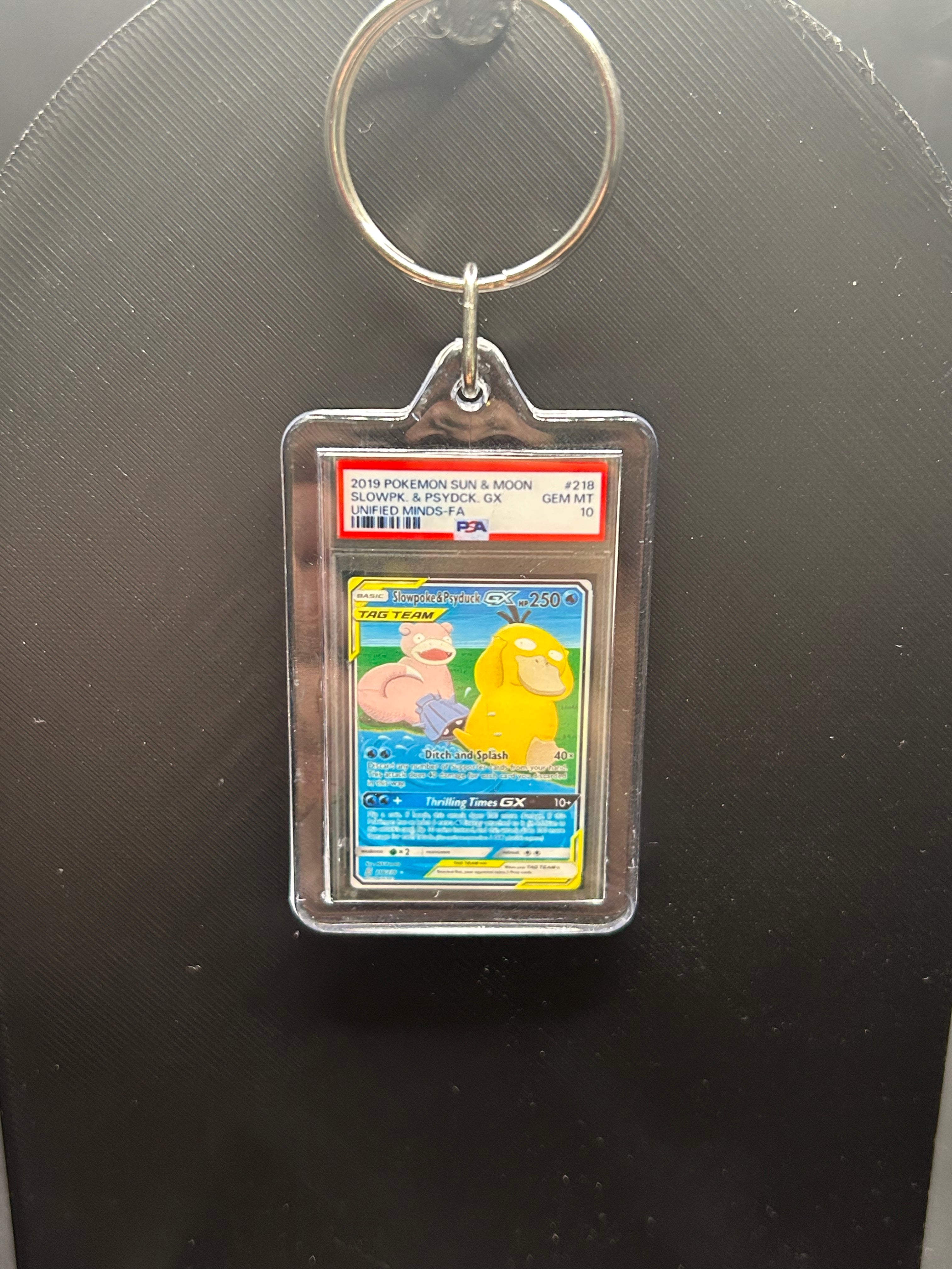 PSA 10 Keychain