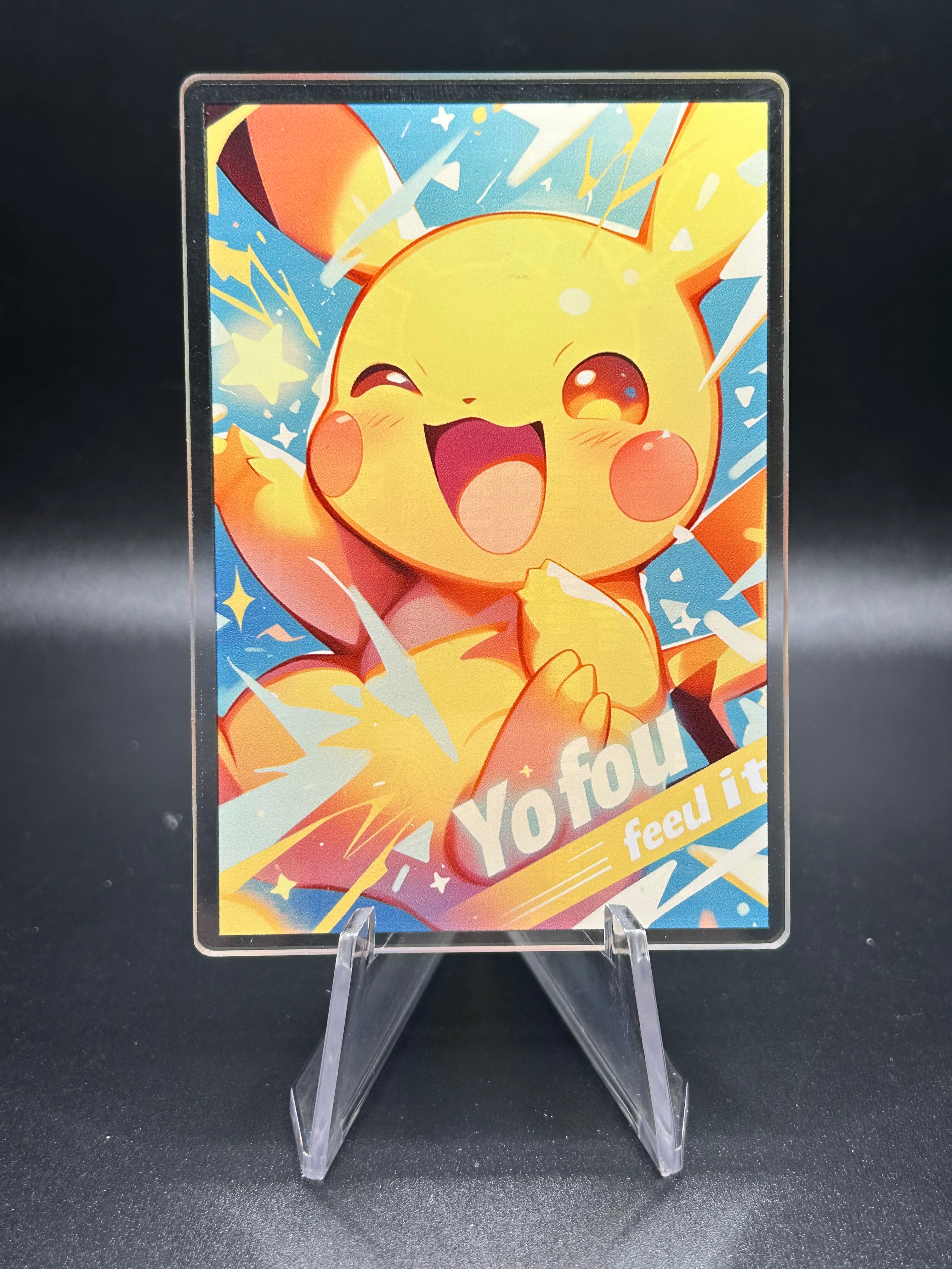 Acrylic Pokemon Card