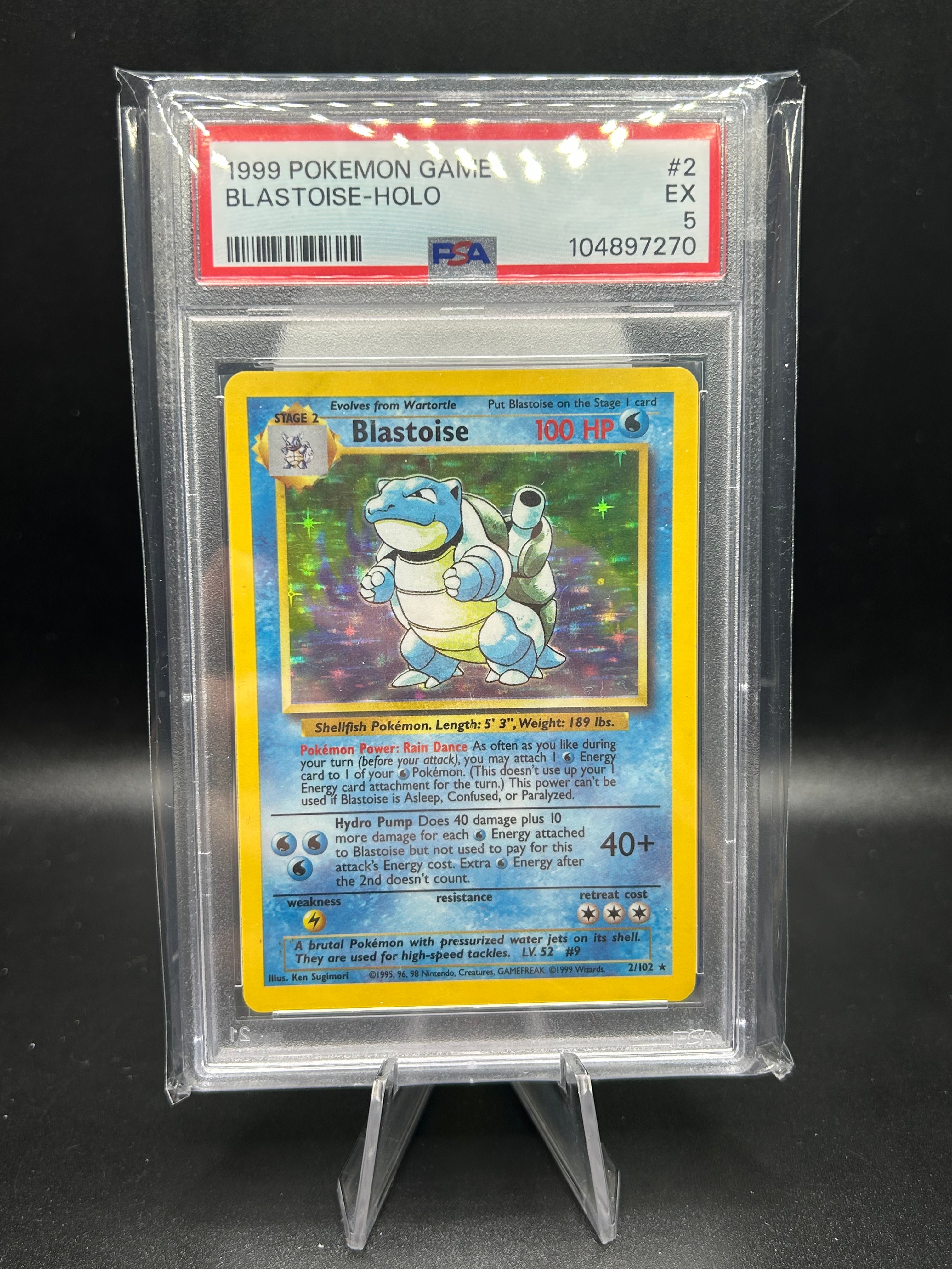 Blastoise Base Set (Unlimited) 2/102