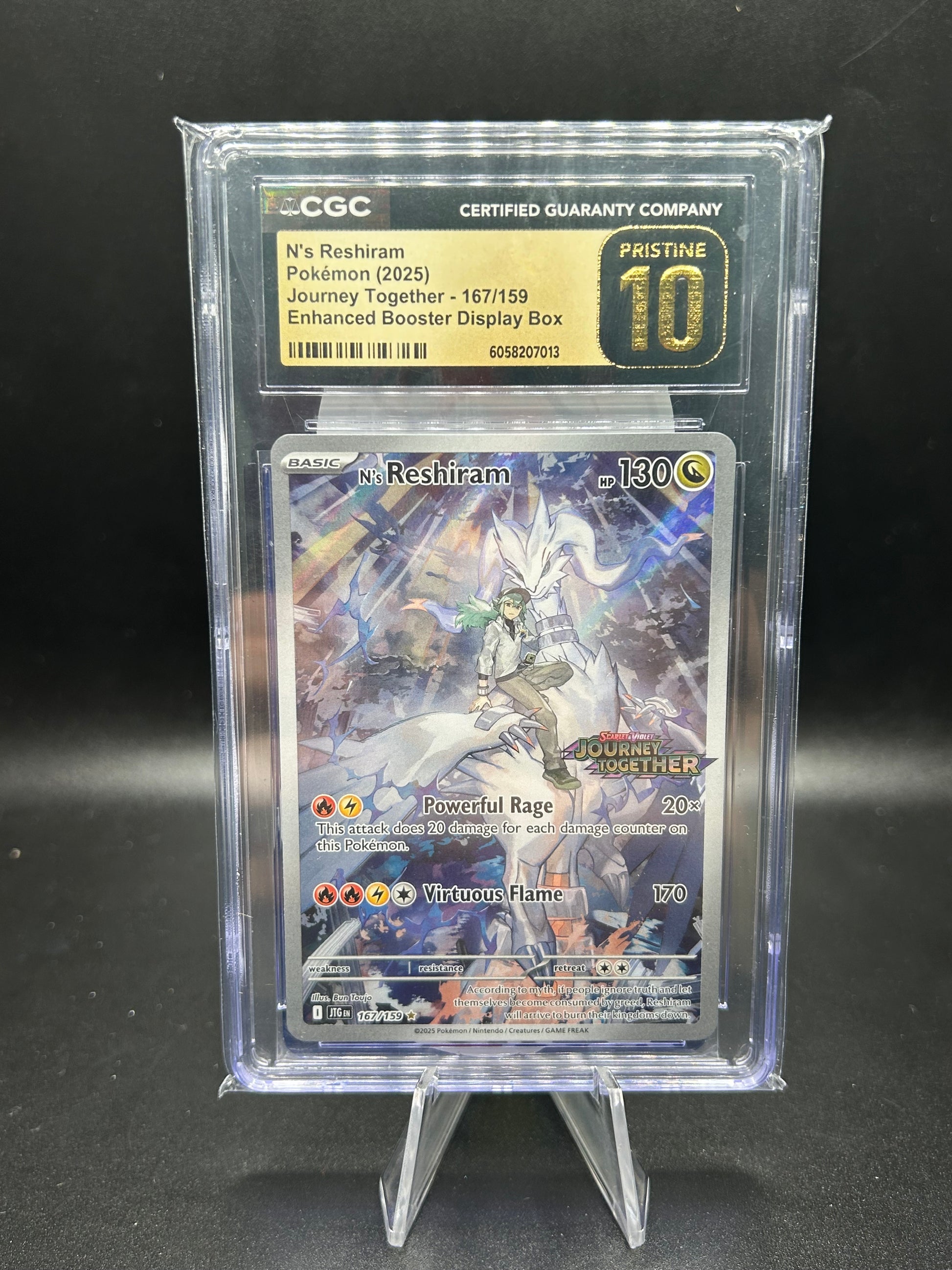 N's Reshiram Journey Together (Stamped) 167/159 – The Nerd Multiverse