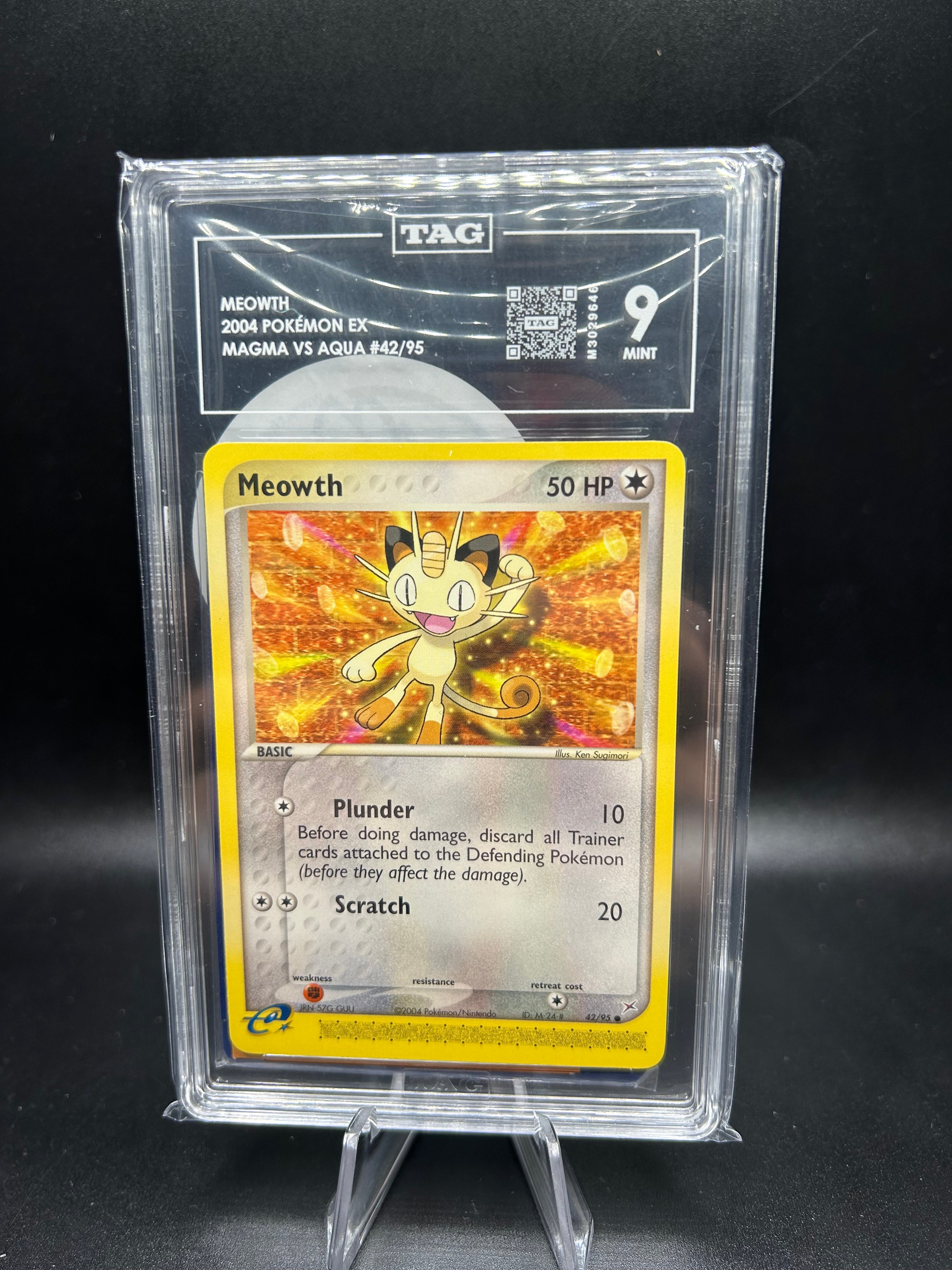 Meowth Magma vs Aqua E-Reader 42/95