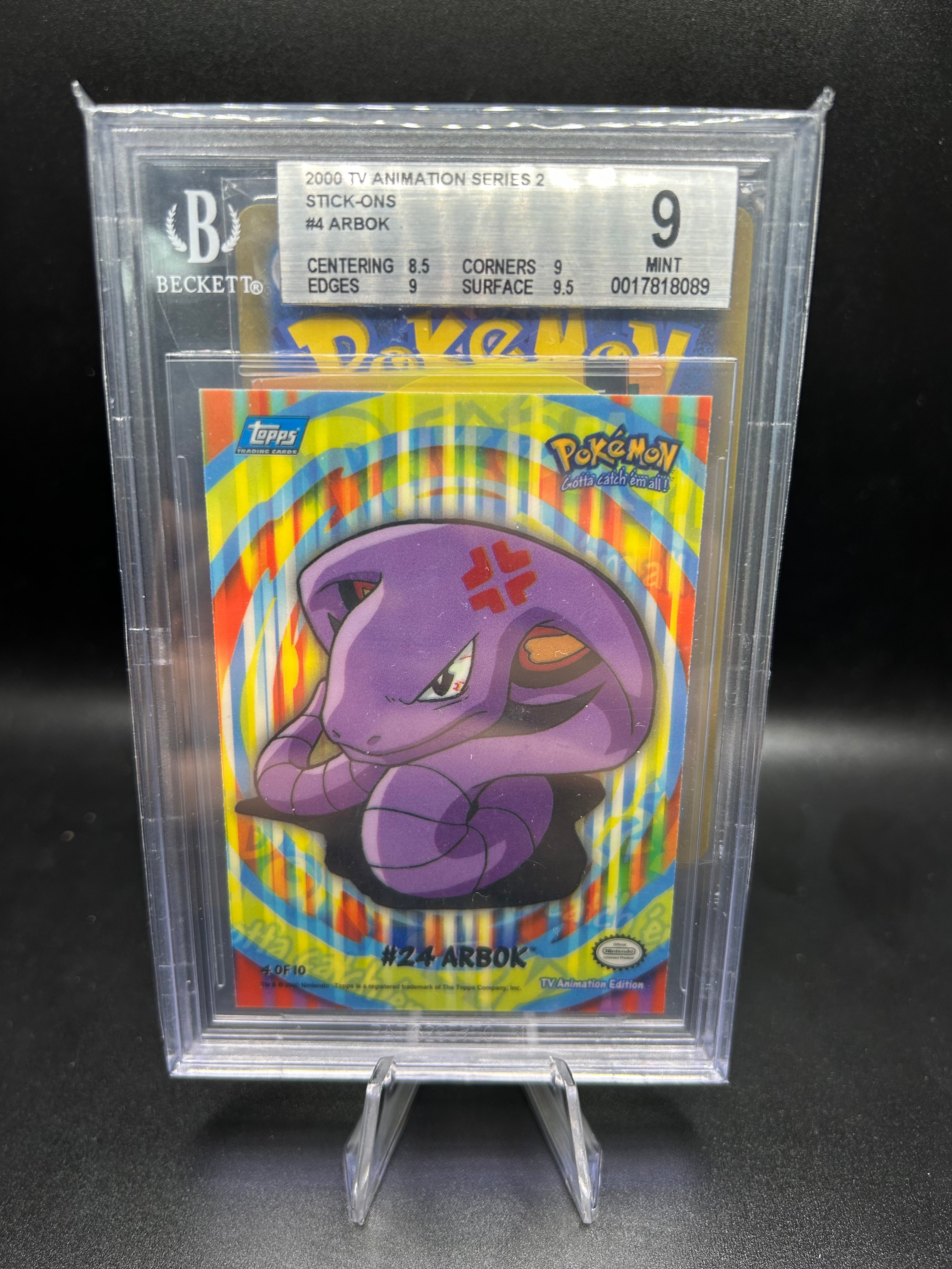 Arbok Tops Stick-Ons