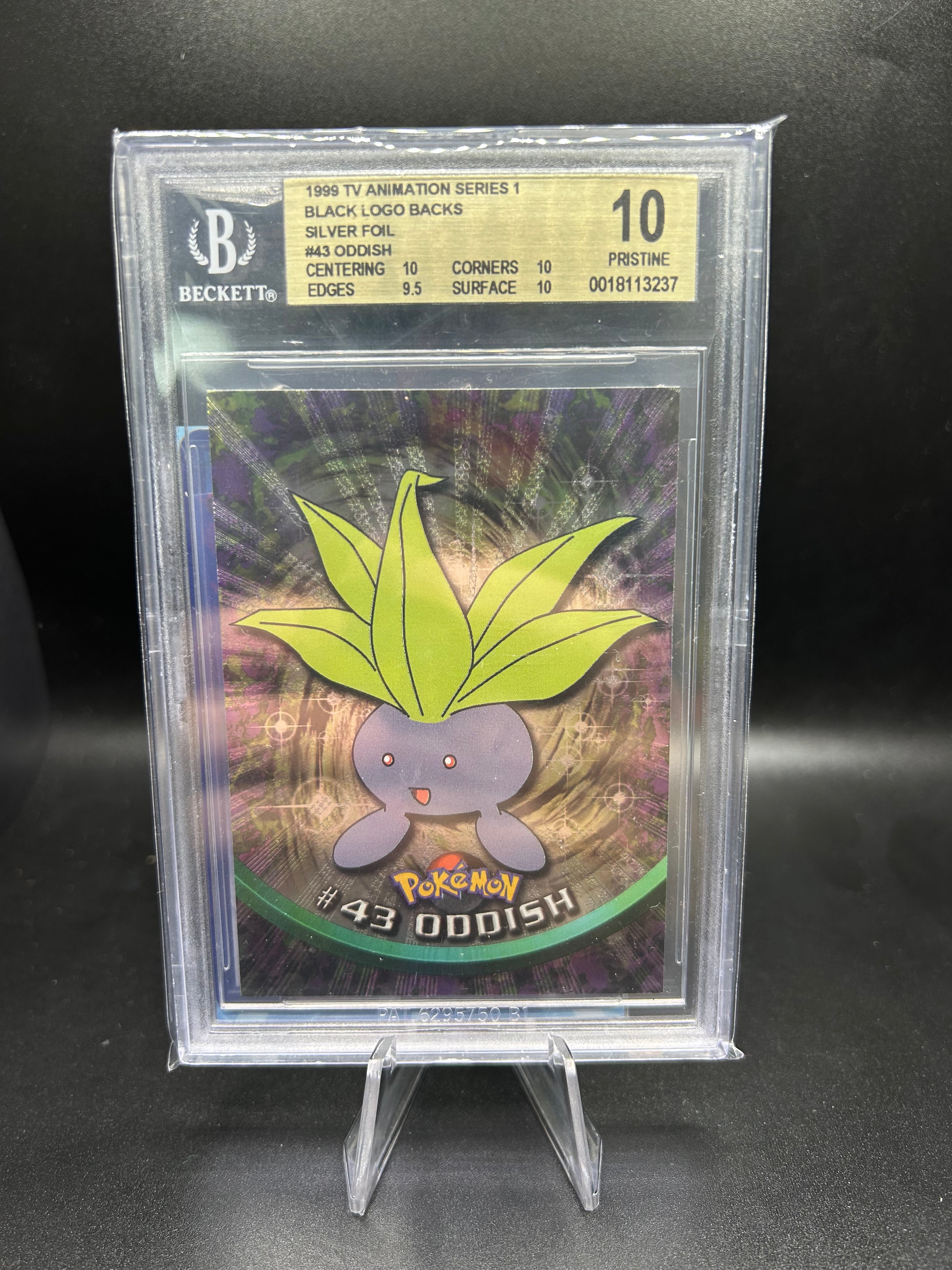 Oddish Topps Silver Foil