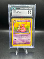 Slowbro Fossil (1st Edition) 43/62 Graded