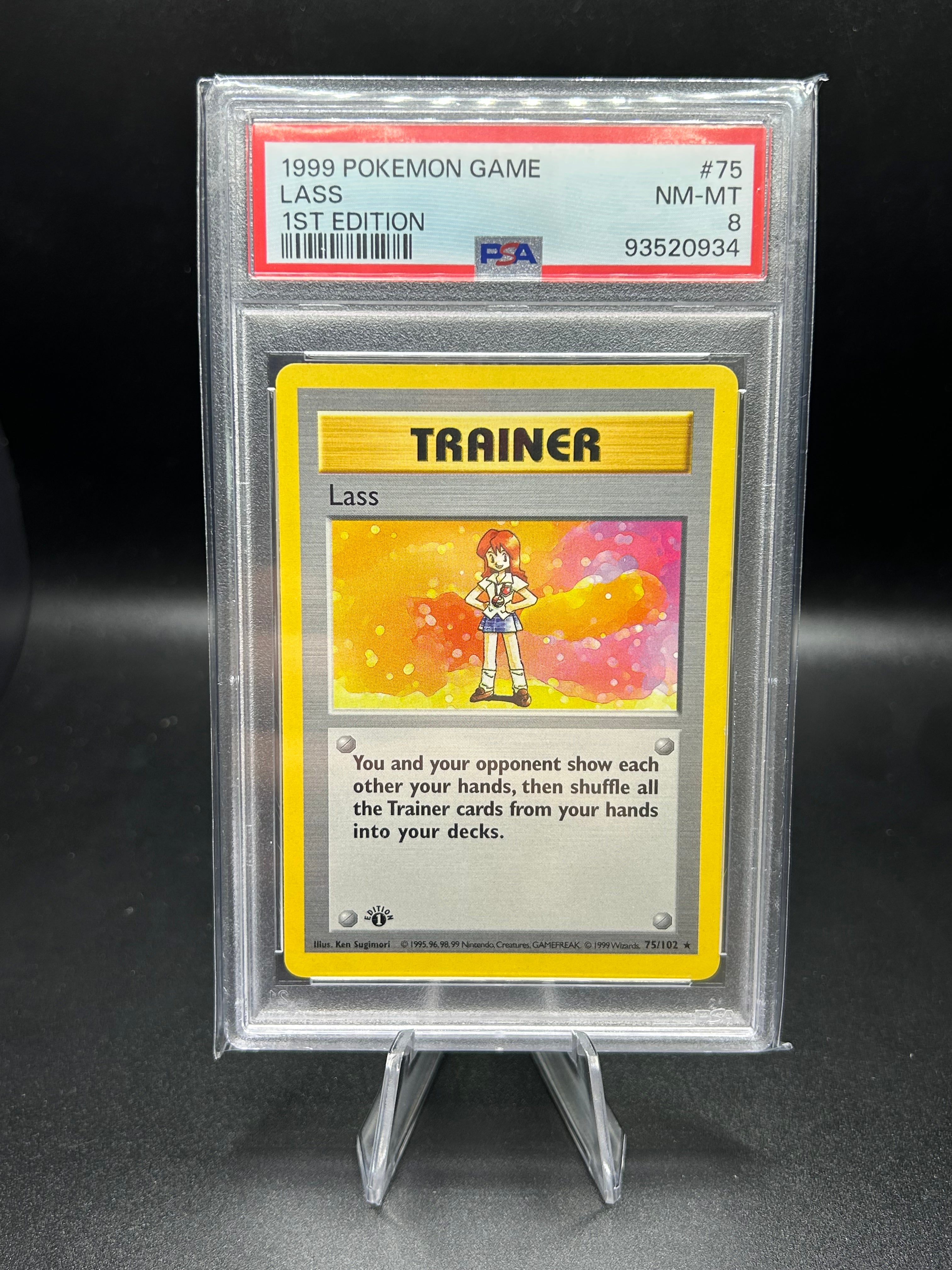 Lass Trainer Base Set (1st Edition) 75/102