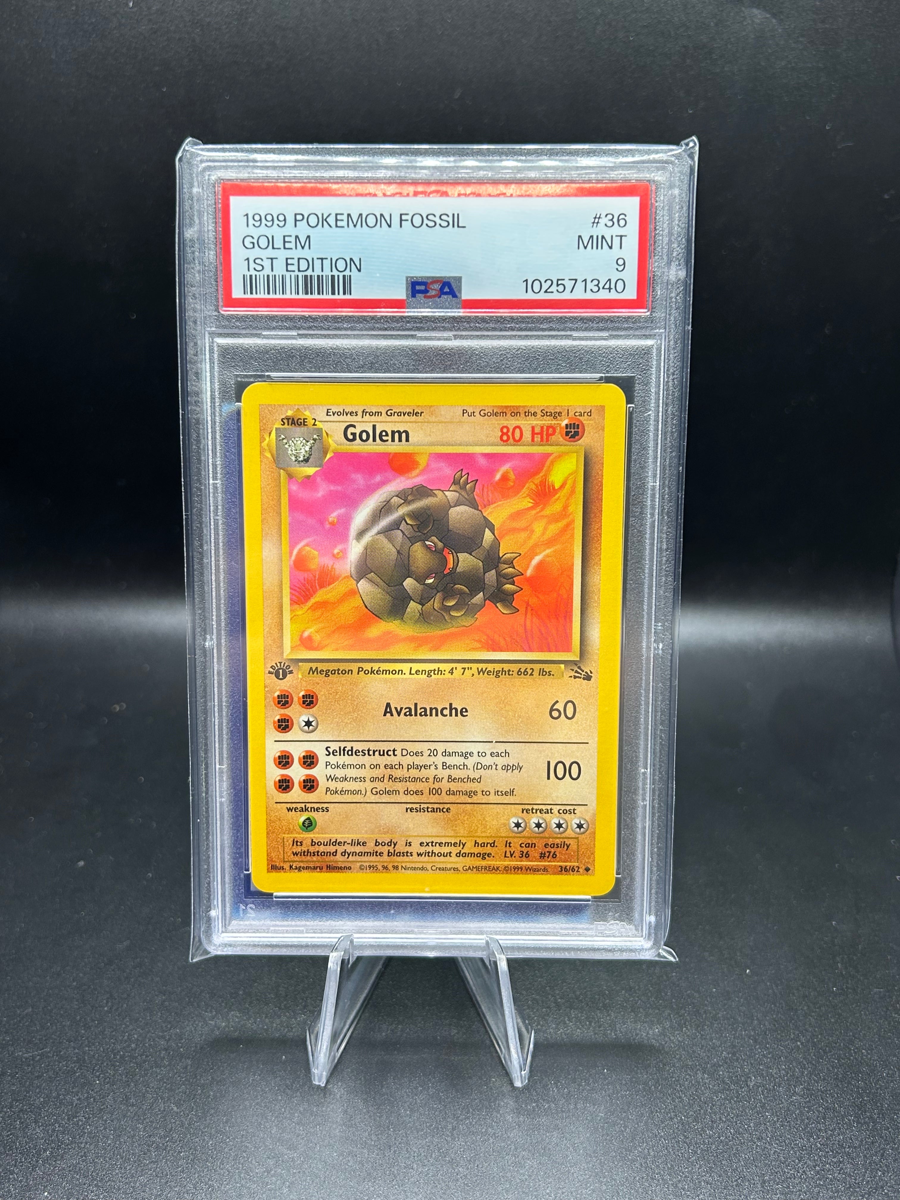 Golem Fossil (1st Edition) 36/62