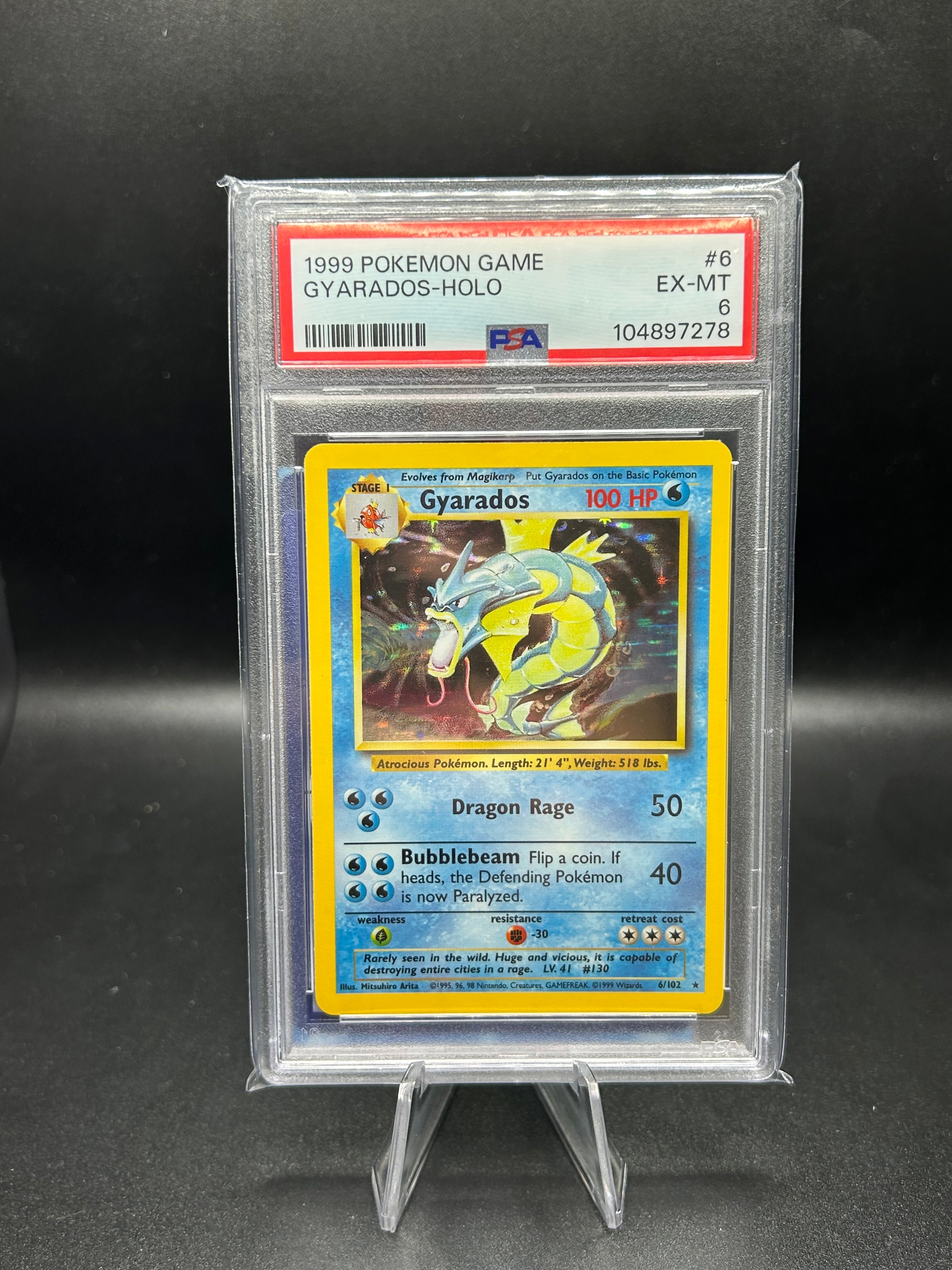 Gyarados Base Set (Unlimited) 6/102