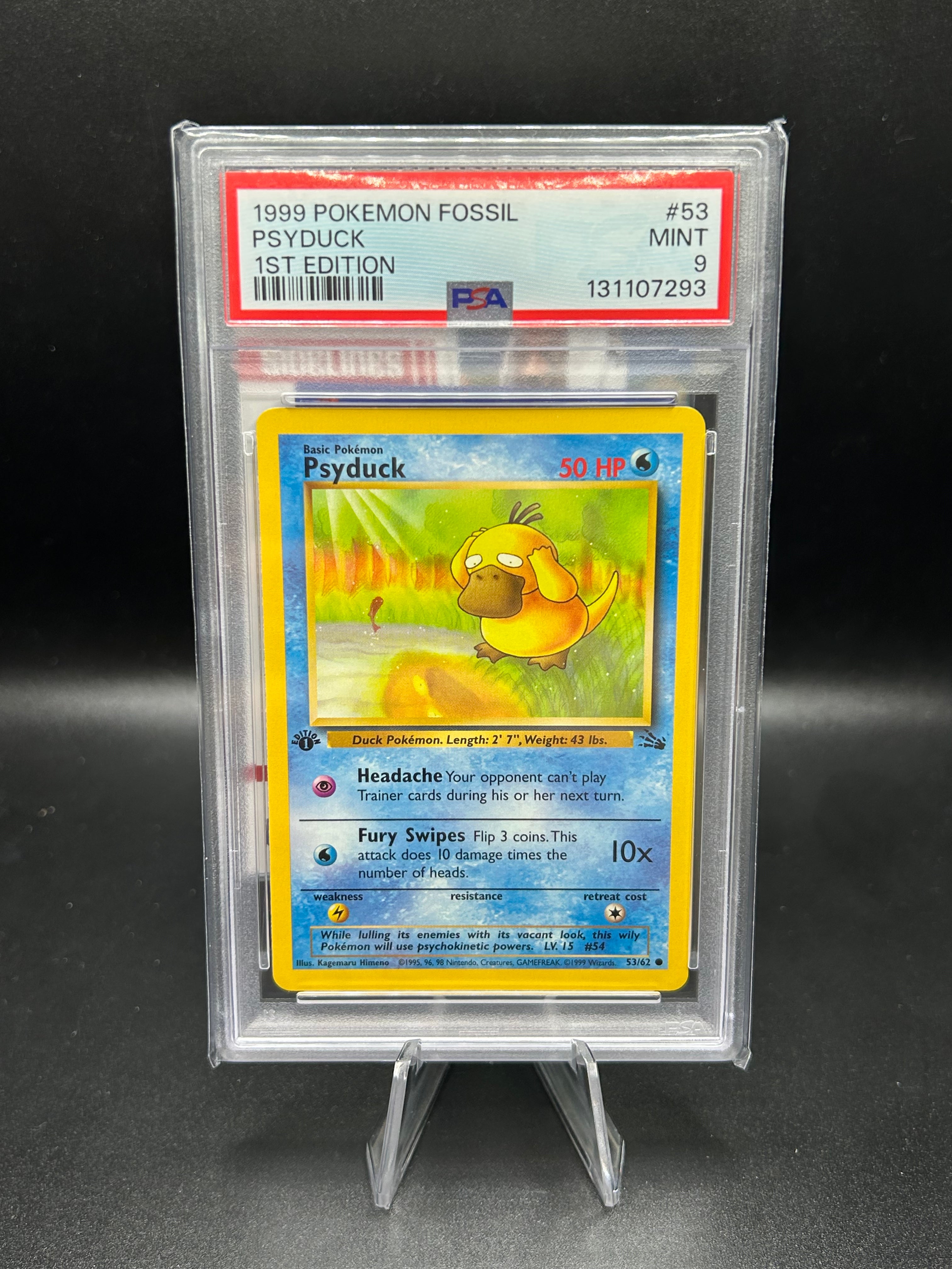 Psyduck Fossil (1st Edition) 53/62