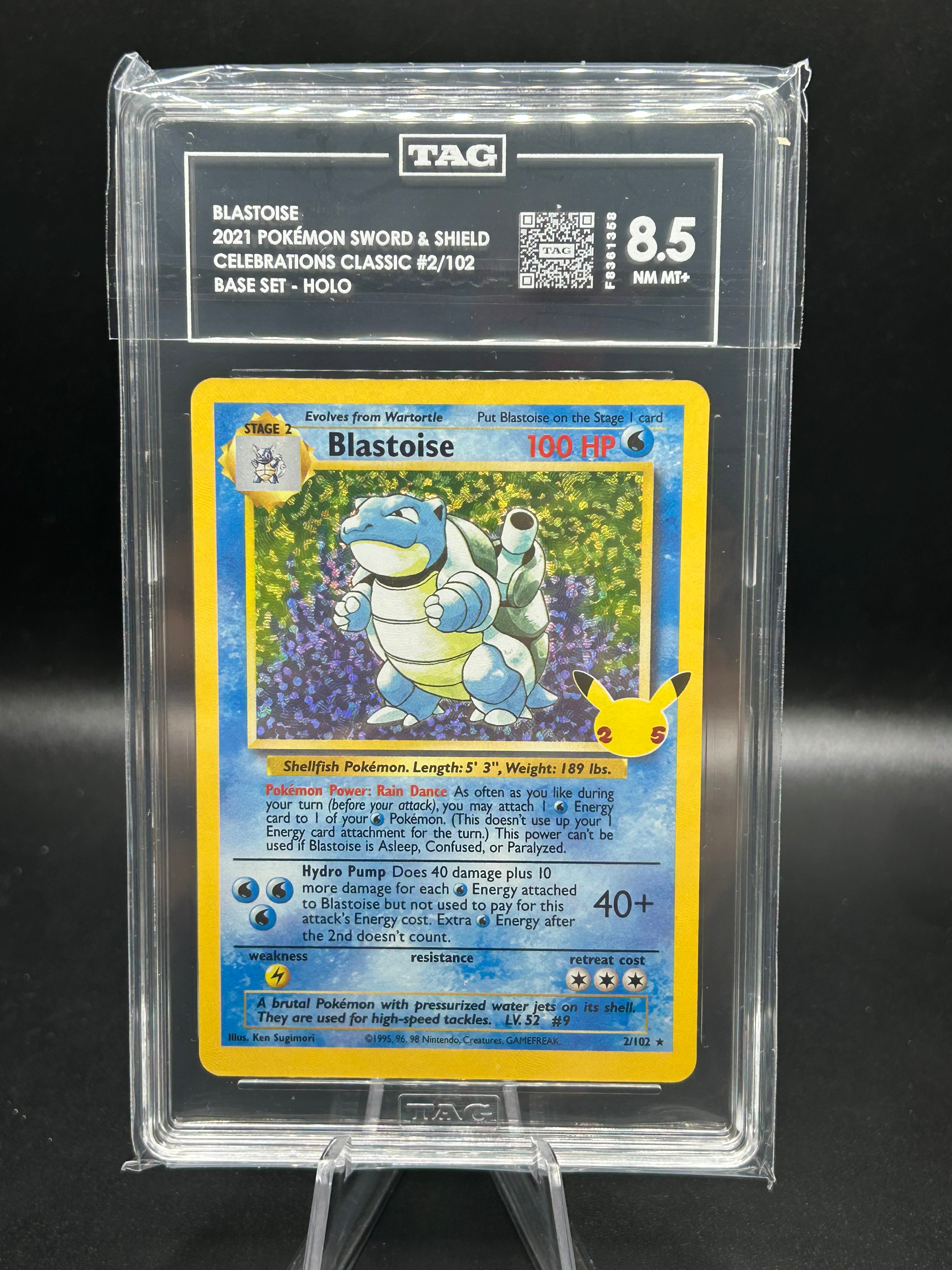 Blastoise Celebrations Holo 2/102