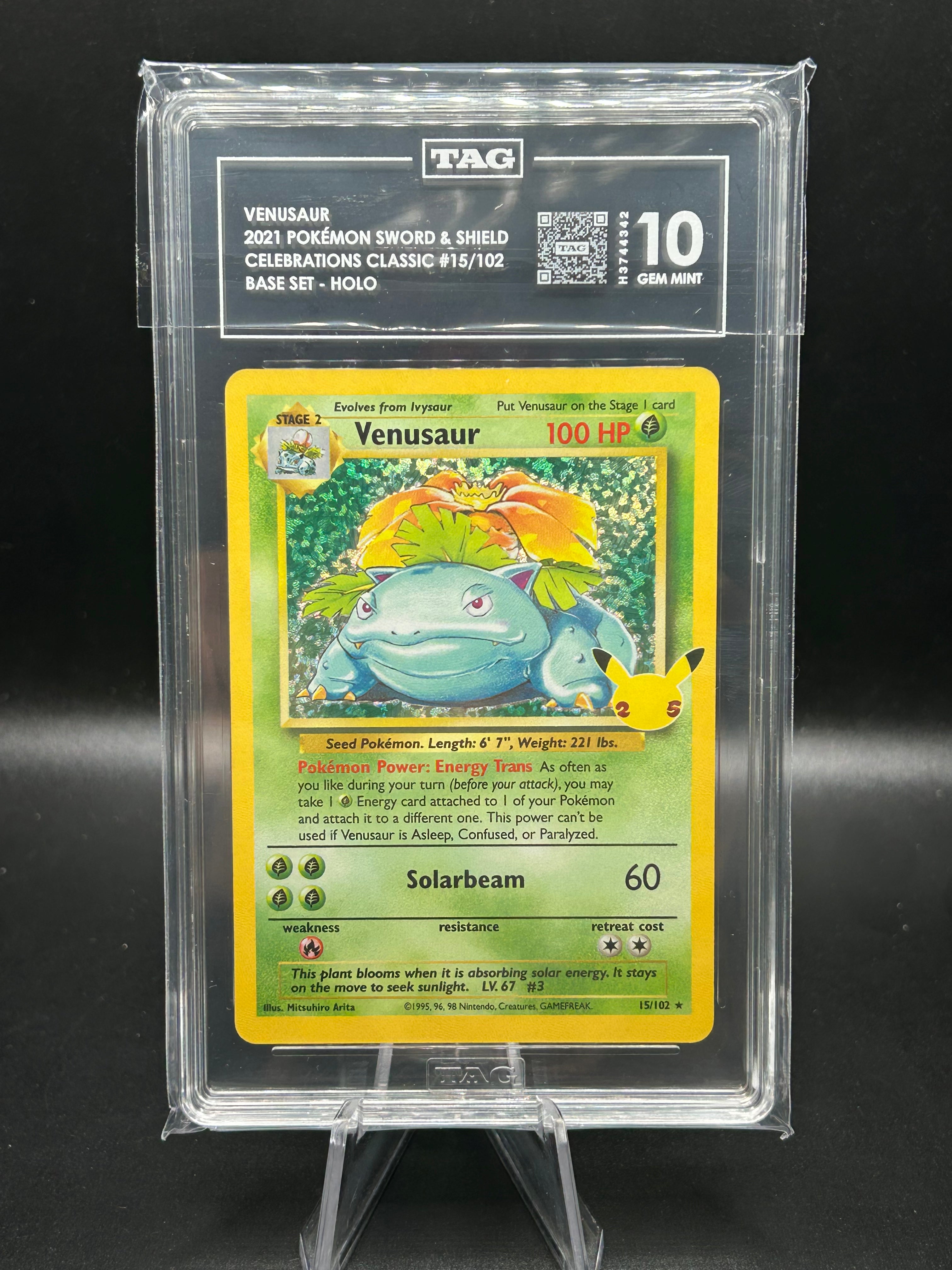 Venusaur Celebrarions Holo 15/102