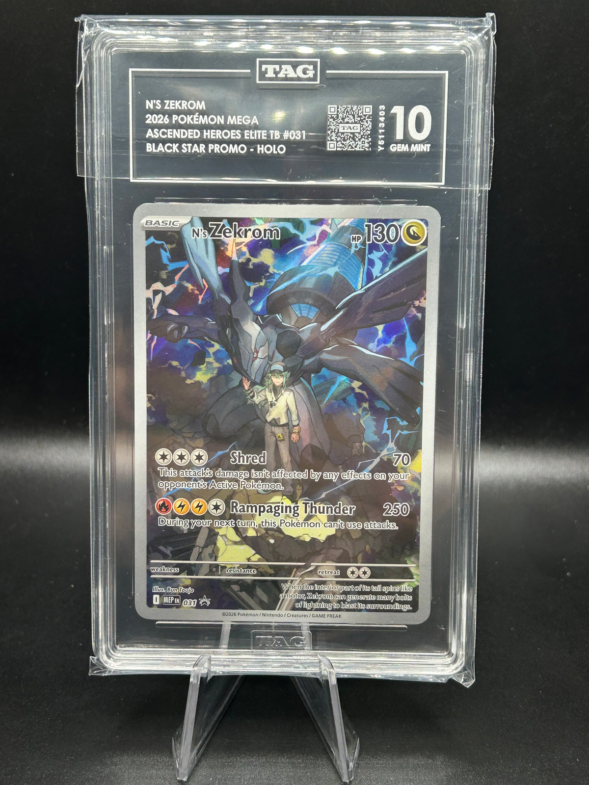 N's Zekrom Black Star Promo
