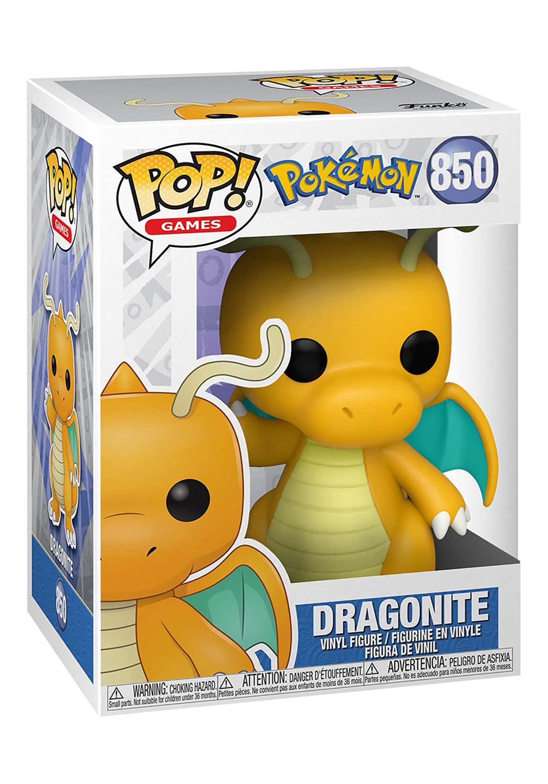 Pokemon Dragonite Funko Pop! Vinyl Figure #850