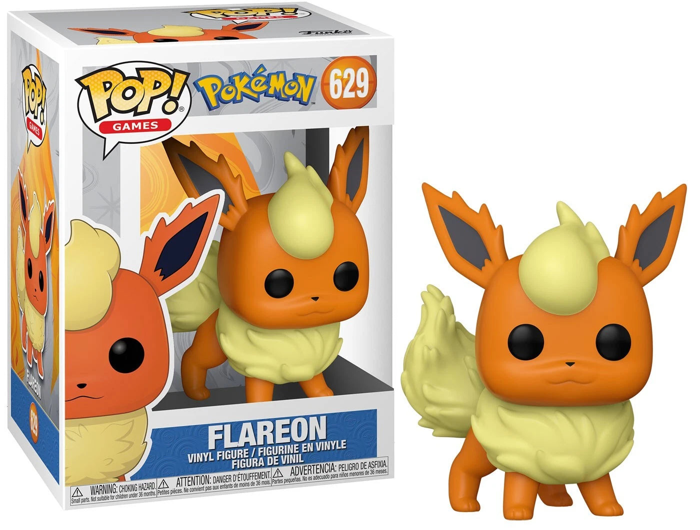 Pokemon Flareon Funko Pop! Vinyl Figure #629