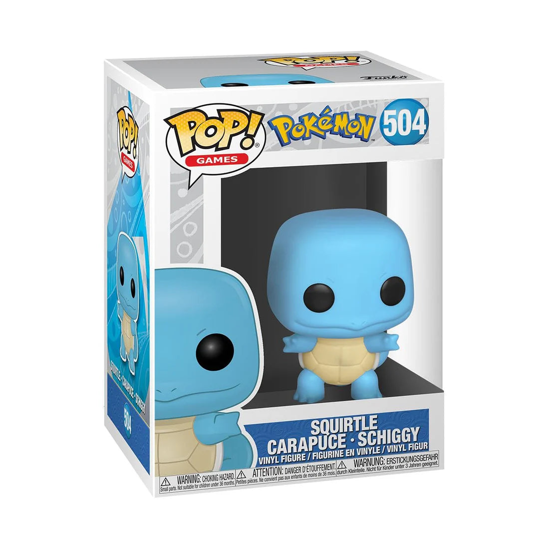 Pokemon Squirtle Funko Pop! Vinyl Figure #504