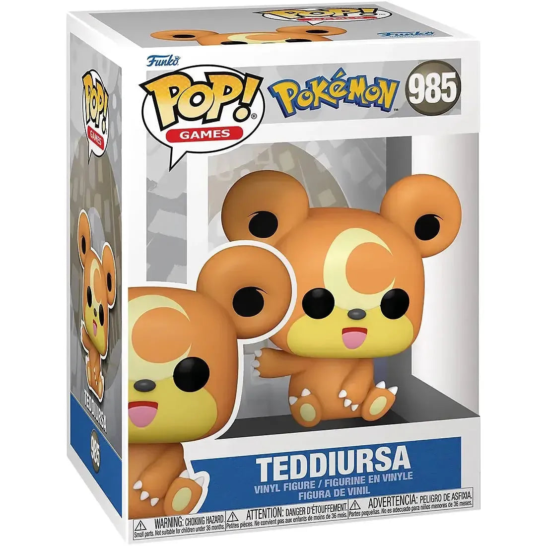 Pokemon Teddiursa Funko Pop! Vinyl Figure #985