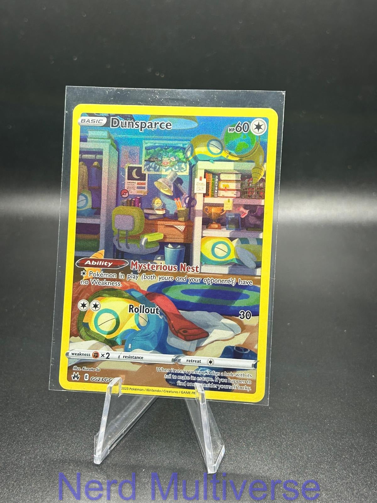 DUNSPARCE GG23/GG70 HOLO TG CROWN ZENITH GALARIAN GALLERY POKEMON NM/M