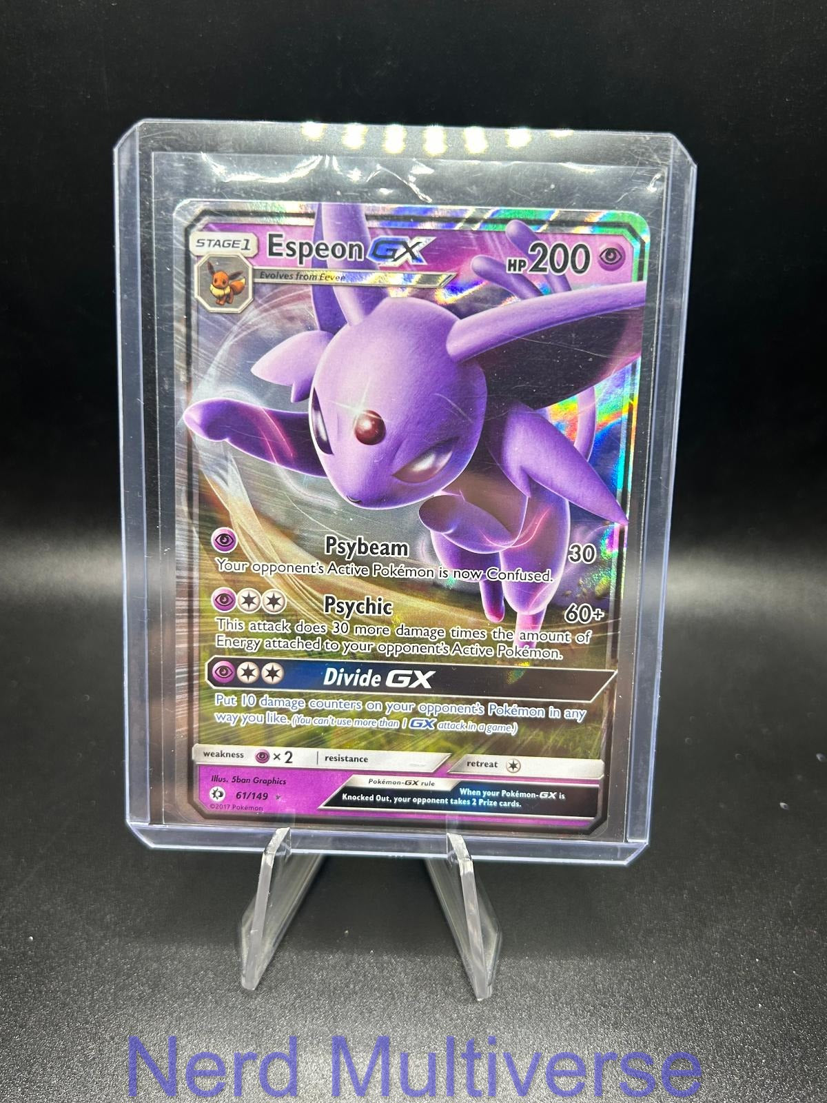 ESPEON GX 61/149 HOLO UR SM BASE SET POKEMON NM/M