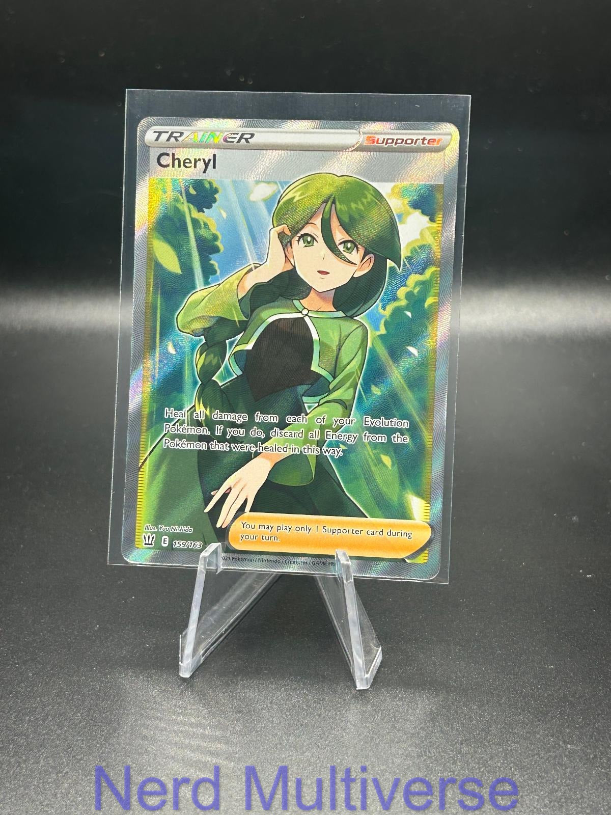 CHERYL 159/163 UR BATTLE STYLES POKEMON HOLO NM/M