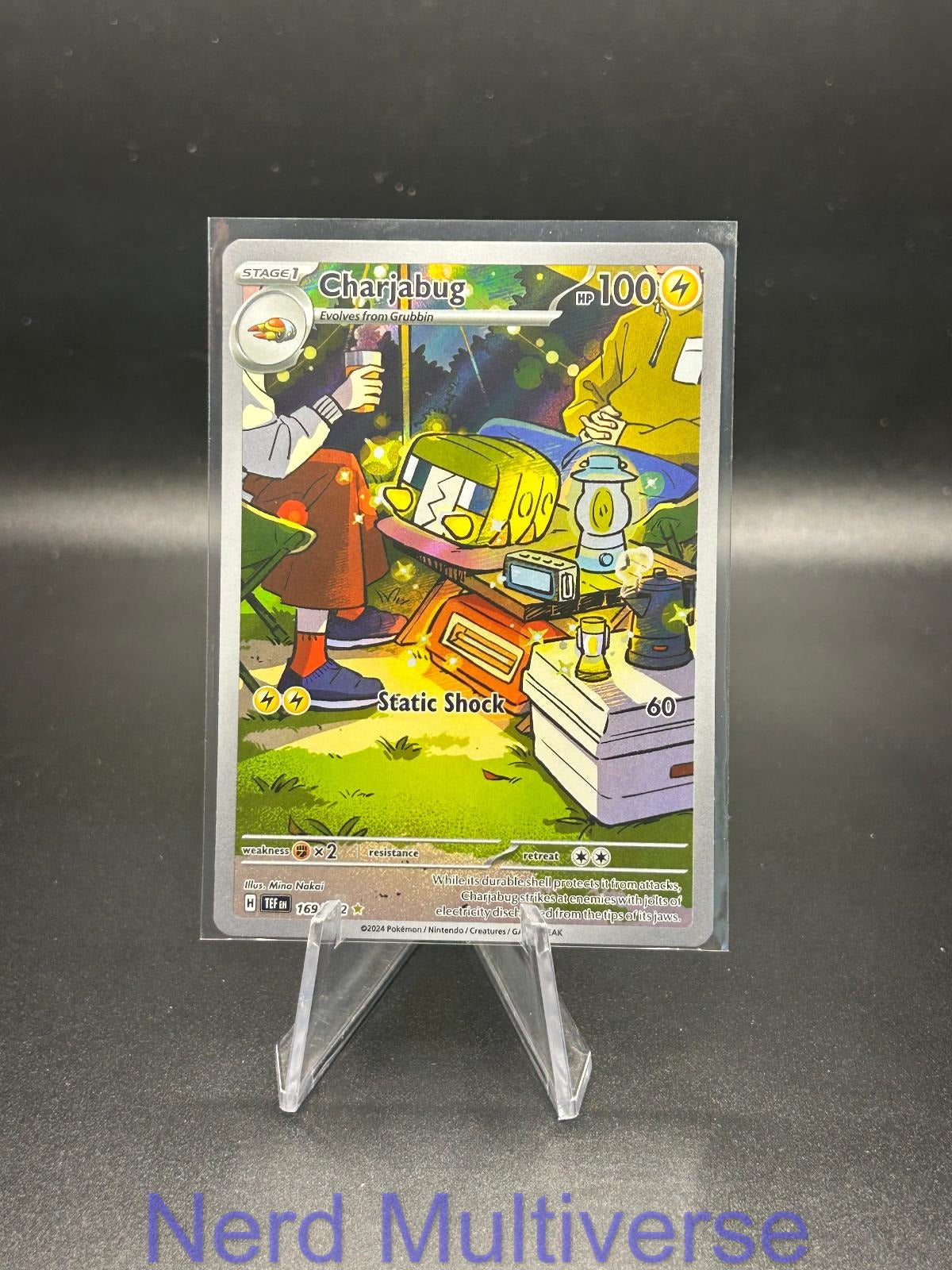 CHARJABUG 169/162 IR TEMPORAL FORCES POKEMON HOLO NM/M