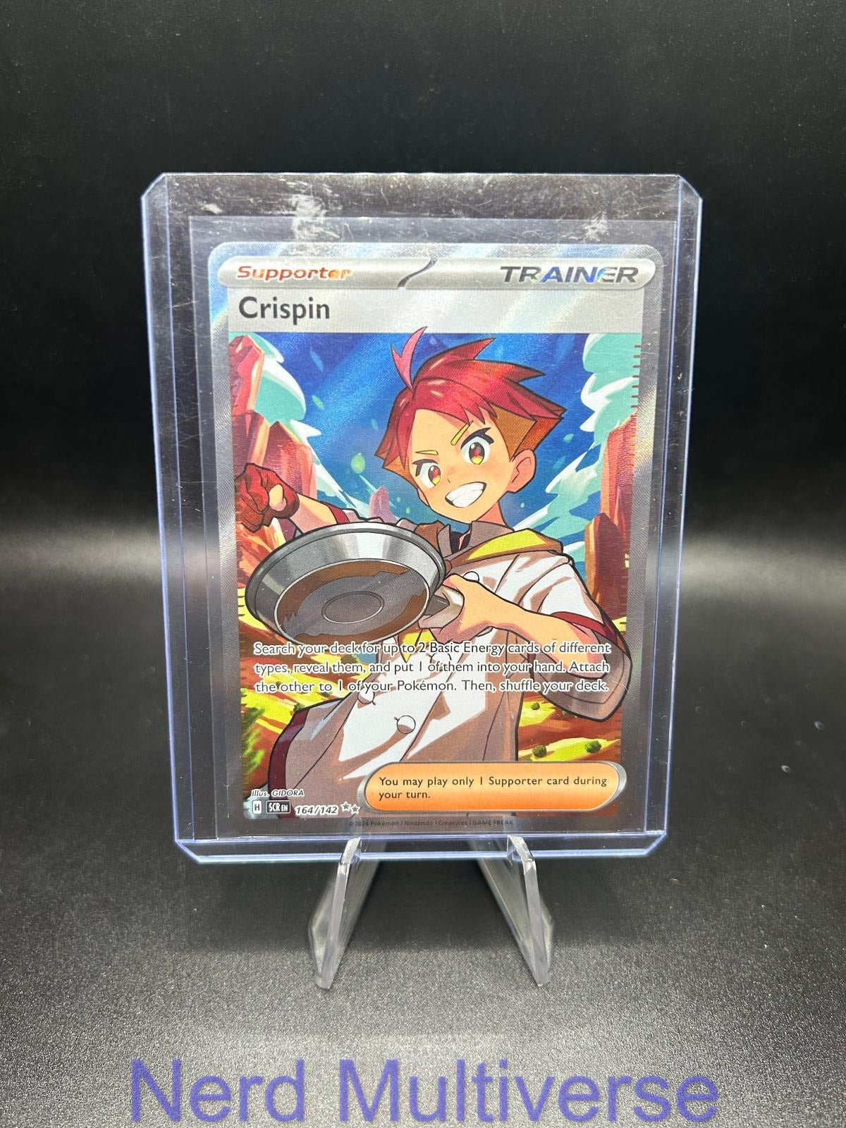 CRISPIN 164/142 UR STELLAR CROWN POKEMON HOLO NM/M