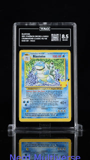 BLASTOISE 2/102 BASE SET - HOLO POKEMON TAG 8.5 358