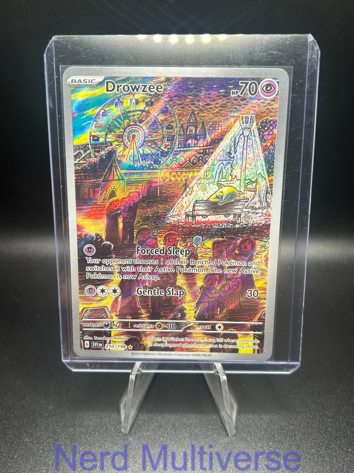 DROWZEE 210/198 IR SCARLET & VIOLET POKEMON HOLO NM/M