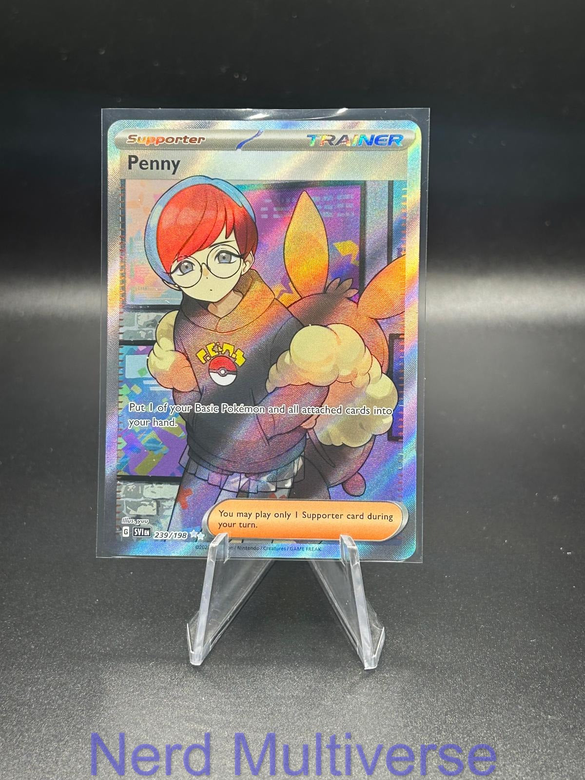 PENNY 239/198 UR SCARLET & VIOLET POKEMON HOLO NM/M