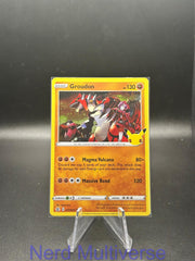 GROUDON 017/025 R CELEBRATIONS POKEMON HOLO NM/M