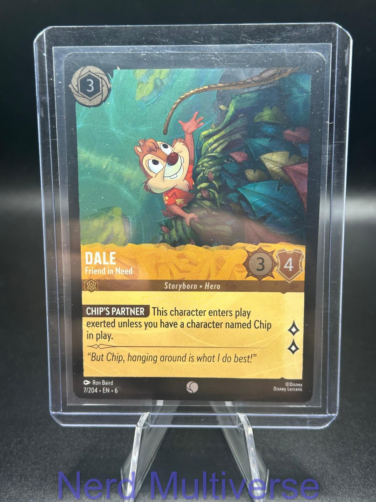 DALE - FRIEND IN NEED 7/204 C AZURITE SEA LORCANA NM/M