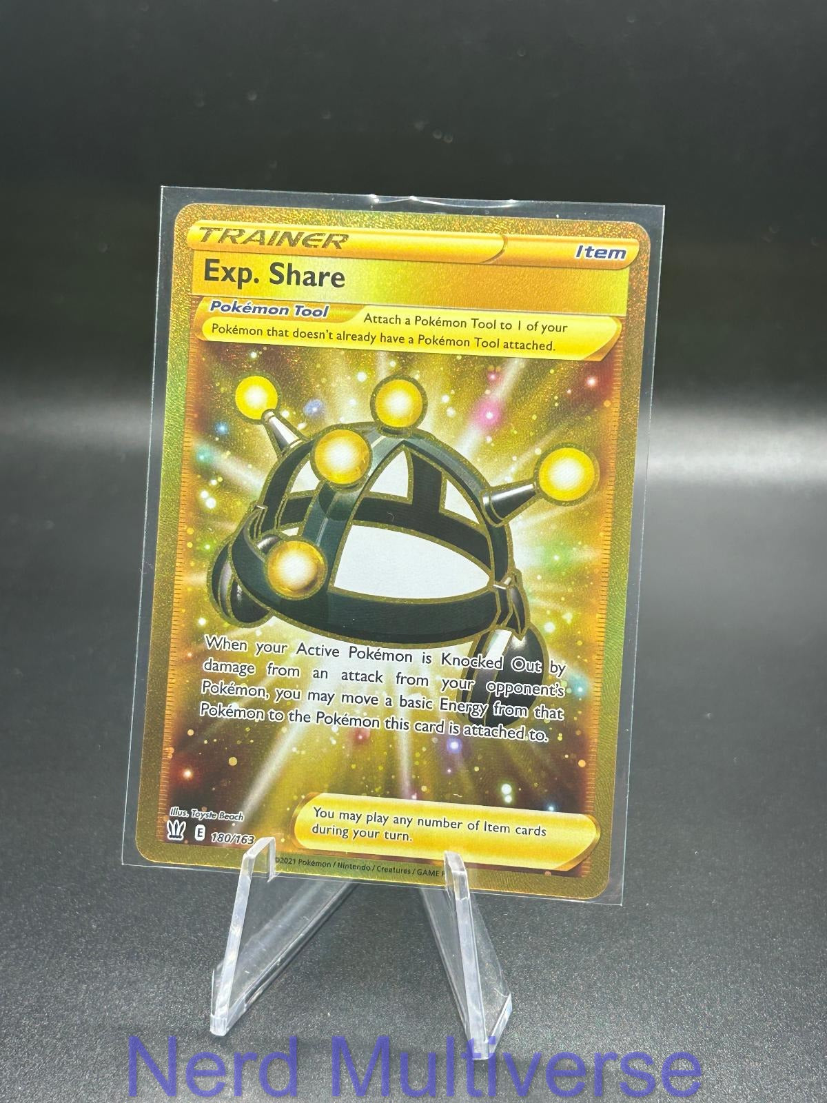 EXP. SHARE 180/163 SEC BATTLE STYLES POKEMON HOLO NM/M
