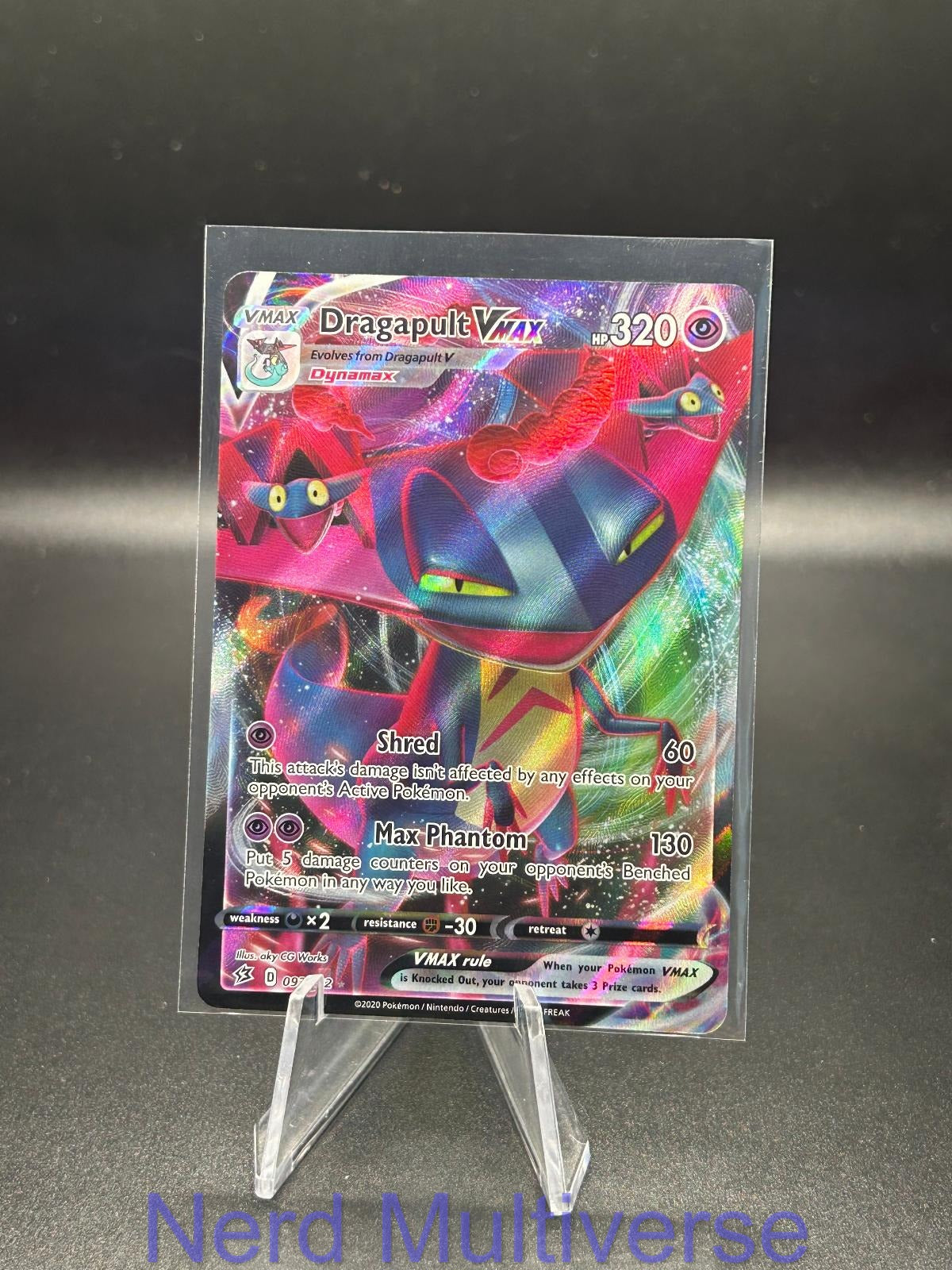 DRAGAPULT VMAX 093/192 HOLO UR REBEL CLASH POKEMON NM/M