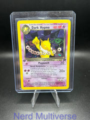 DARK HYPNO 9/82 R TEAM ROCKET POKEMON 1ST EDITION HOLO NM/M