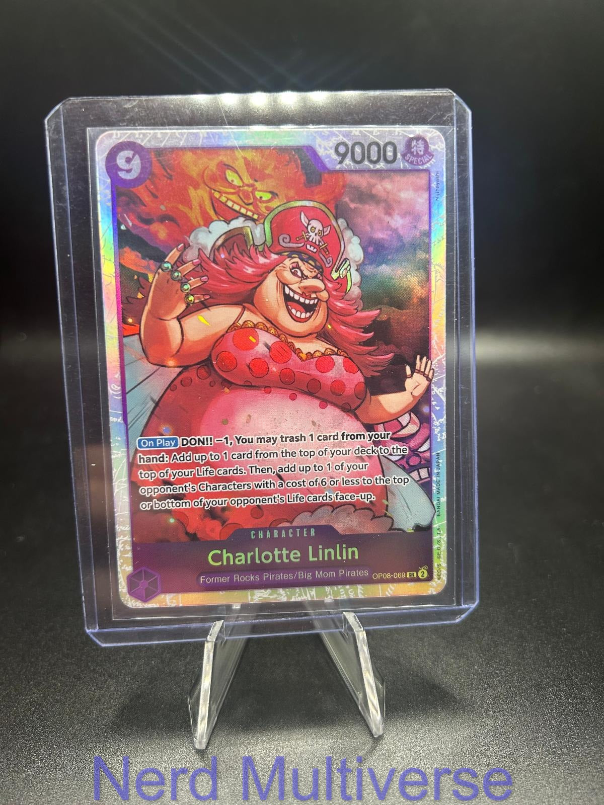 CHARLOTTE LINLIN OP08-069 SR TWO LEGENDS ONE PIECE FOIL NM/M