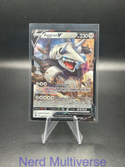 AGGRON V 096/172 HOLO UR BRILLIANT STARS POKEMON NM/M