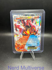 VOLCANION EX 26/114 HOLO EX RARE STEAM SIEGE POKEMON MP