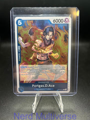 PORTGAS.D.ACE OP08-052 R TWO LEGENDS ONE PIECE FOIL NM/M